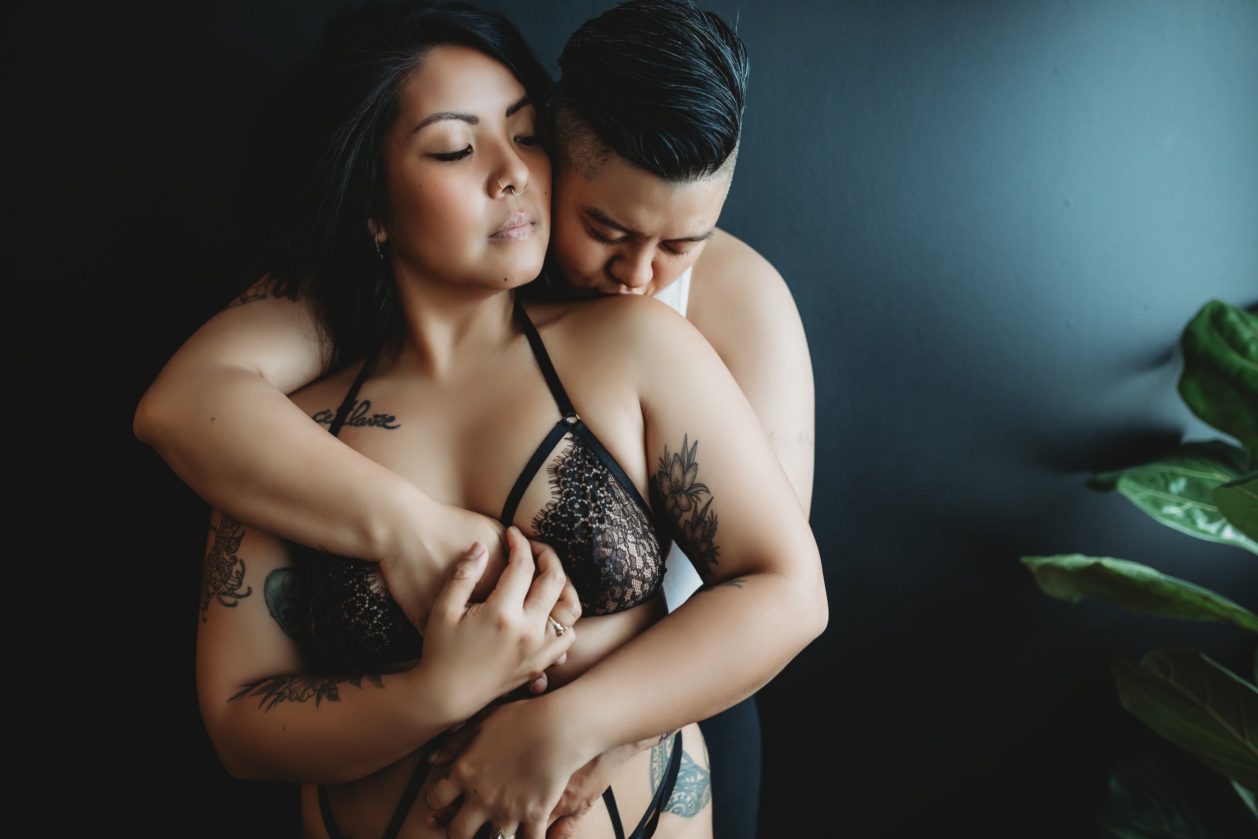lgbtq boudoir photography in seattle Washington 