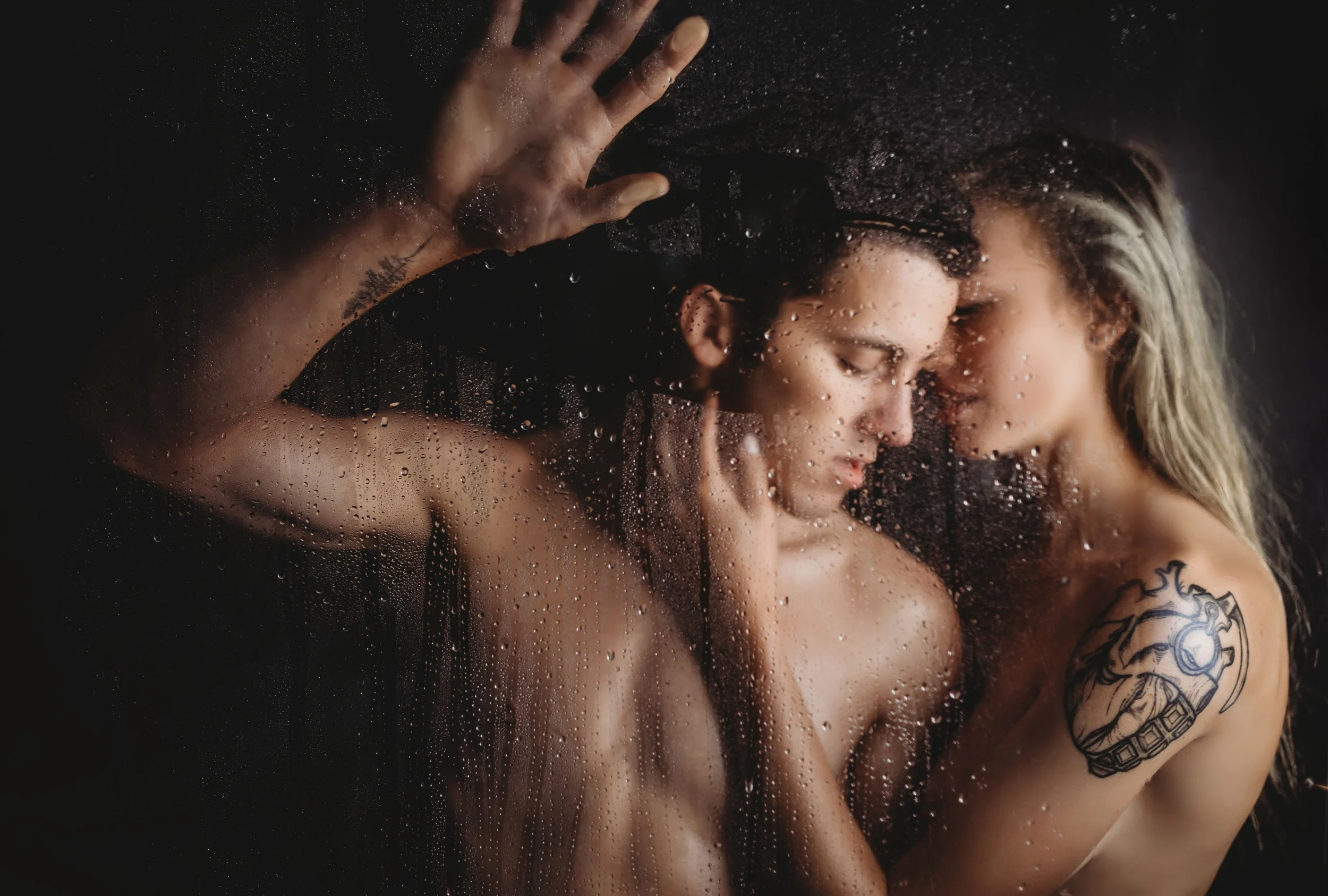 couples boudoir session