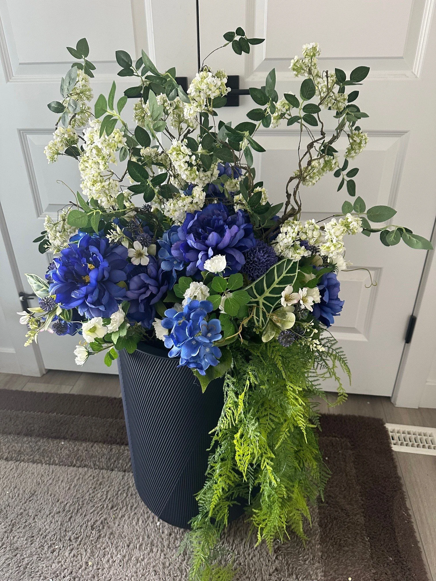 faux flower styling