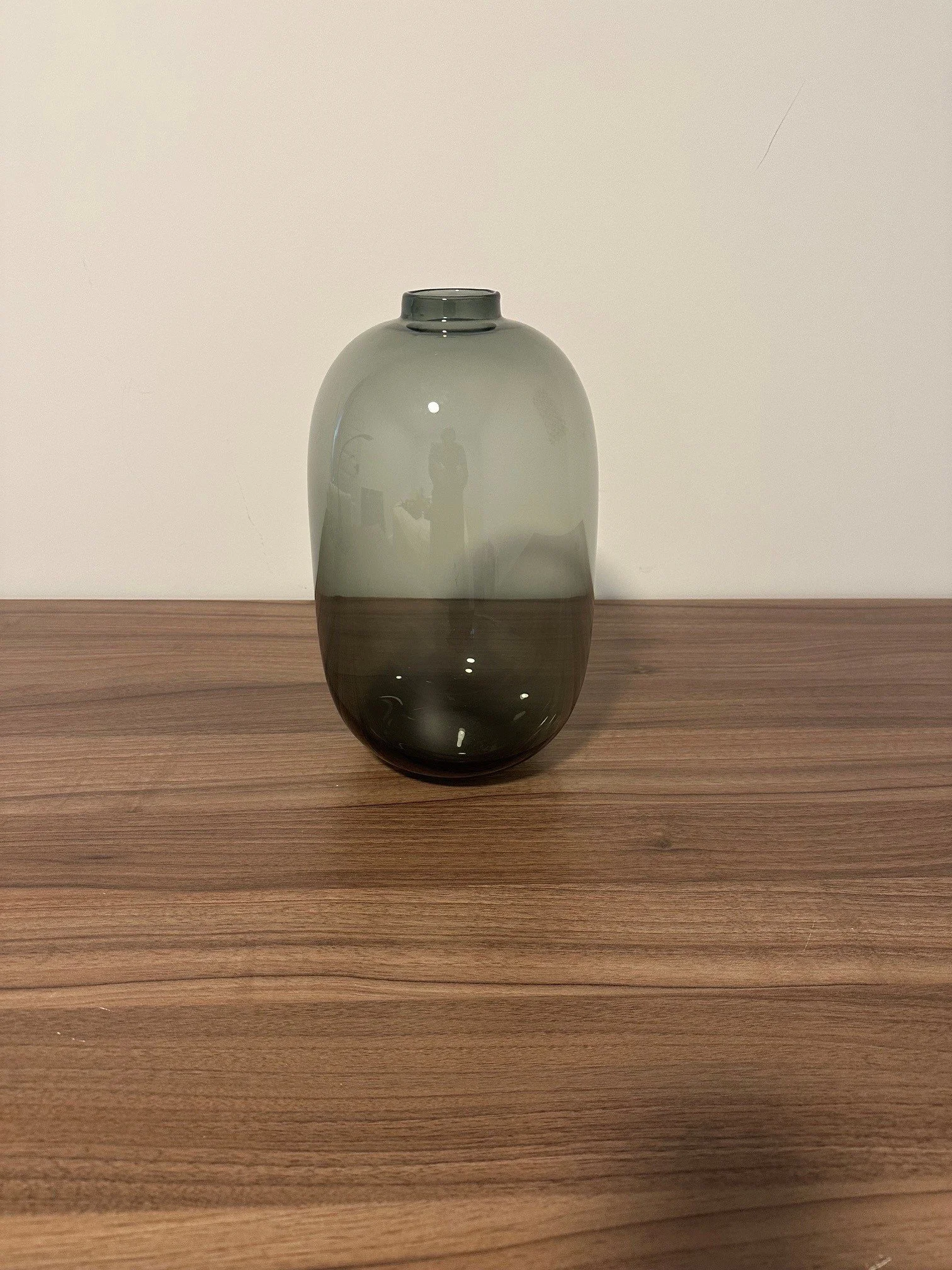 Elegance Green Glass Vase