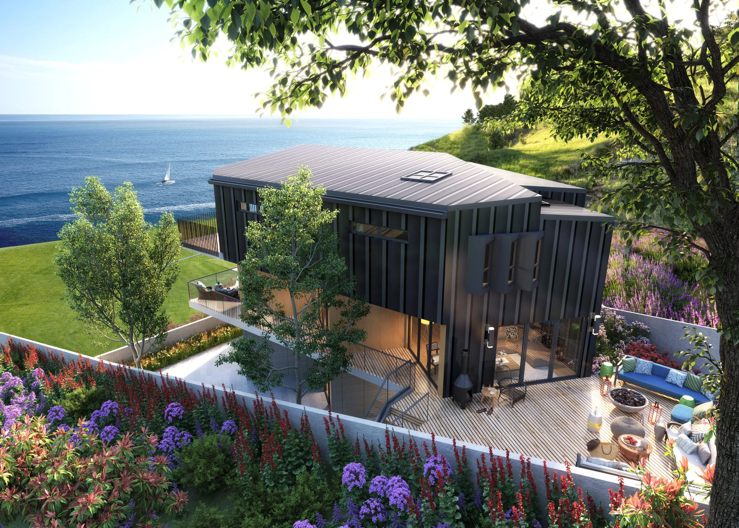 New built and subdivision, Browns Bay, Auckland