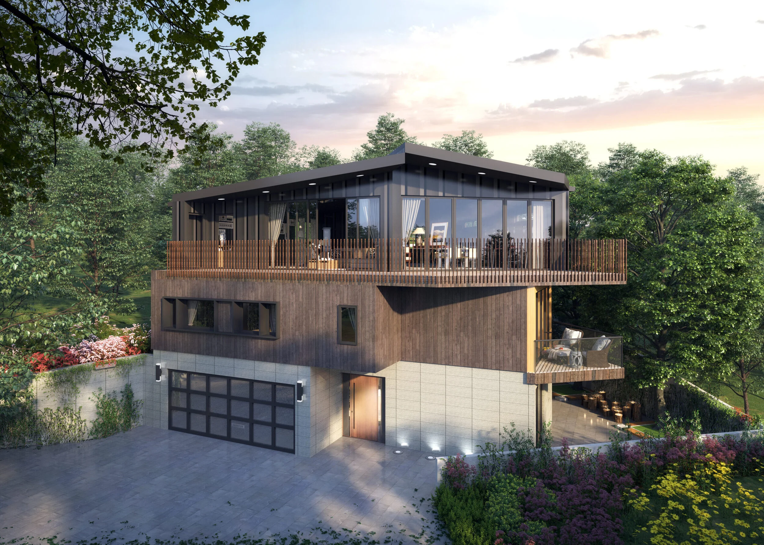 New built and subdivision, Browns Bay, Auckland