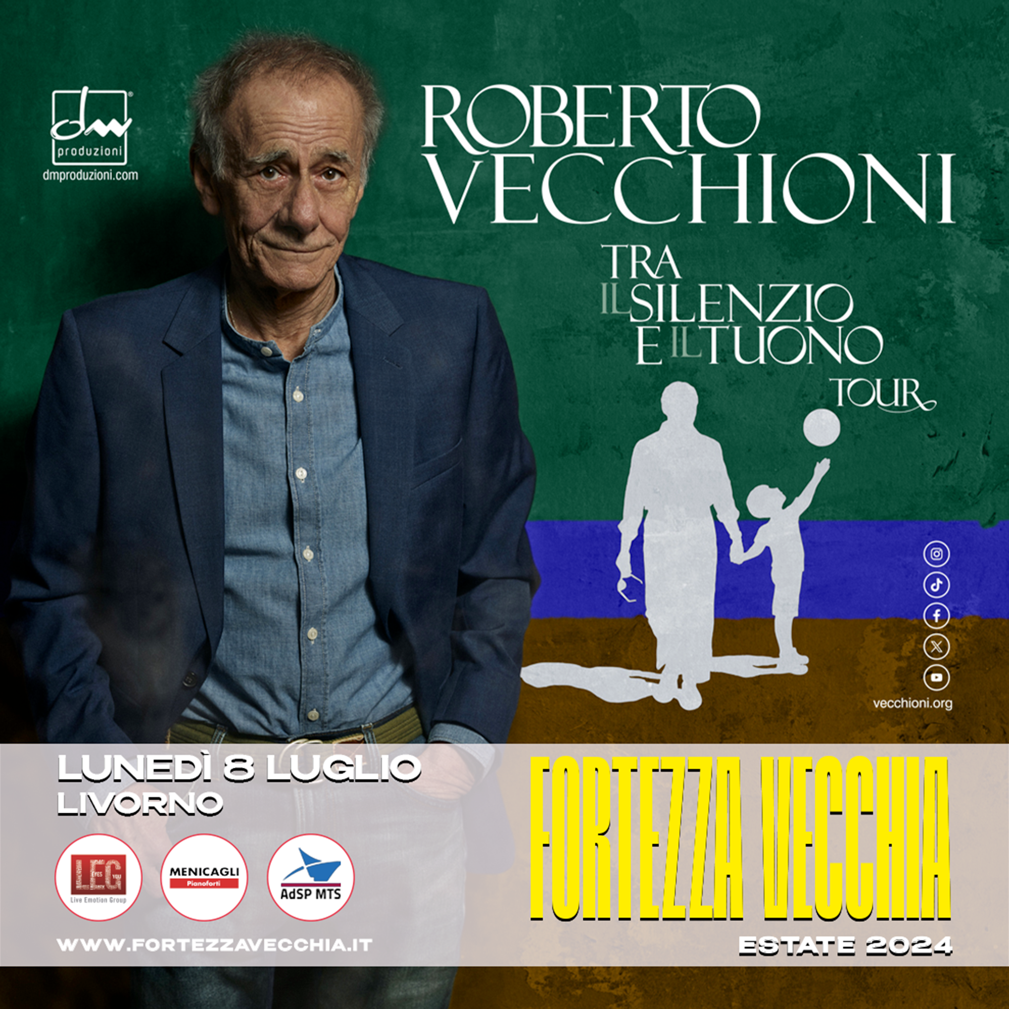 ROBERTO VECCHIONI - Tra il silenzio e il tuono tour