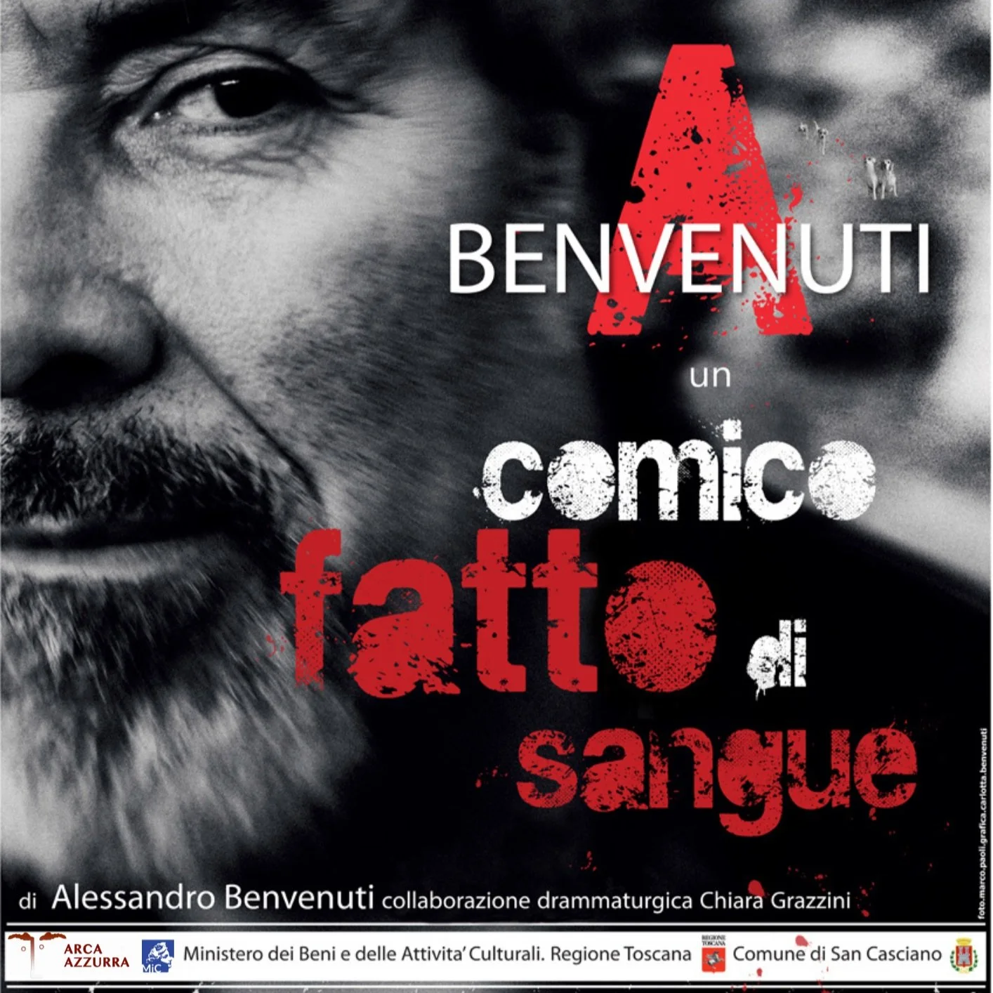 ALESSANDRO BENVENUTI - Un comico fatto di sangue