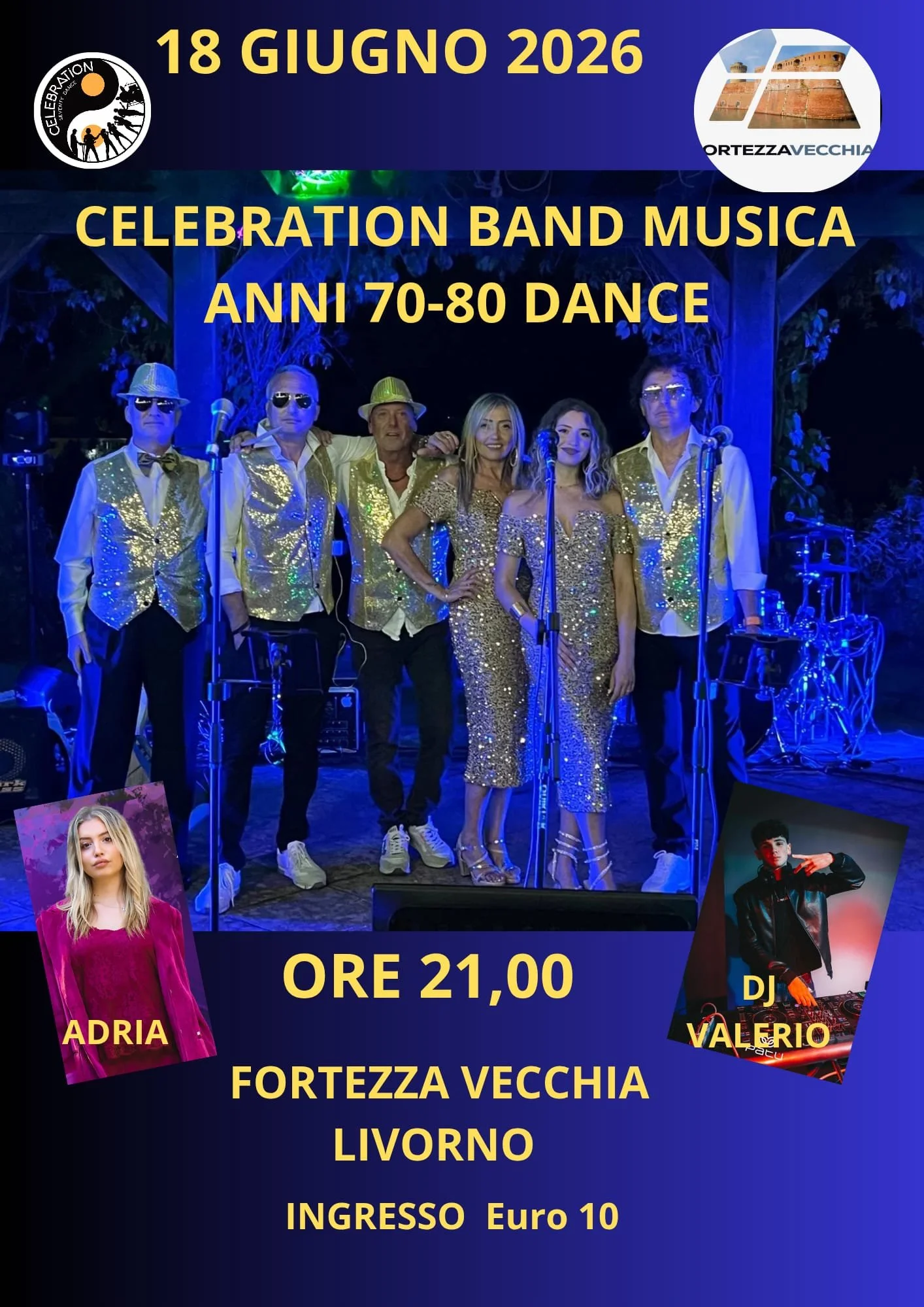 18/06 • Celebration Band 70-80 Dance