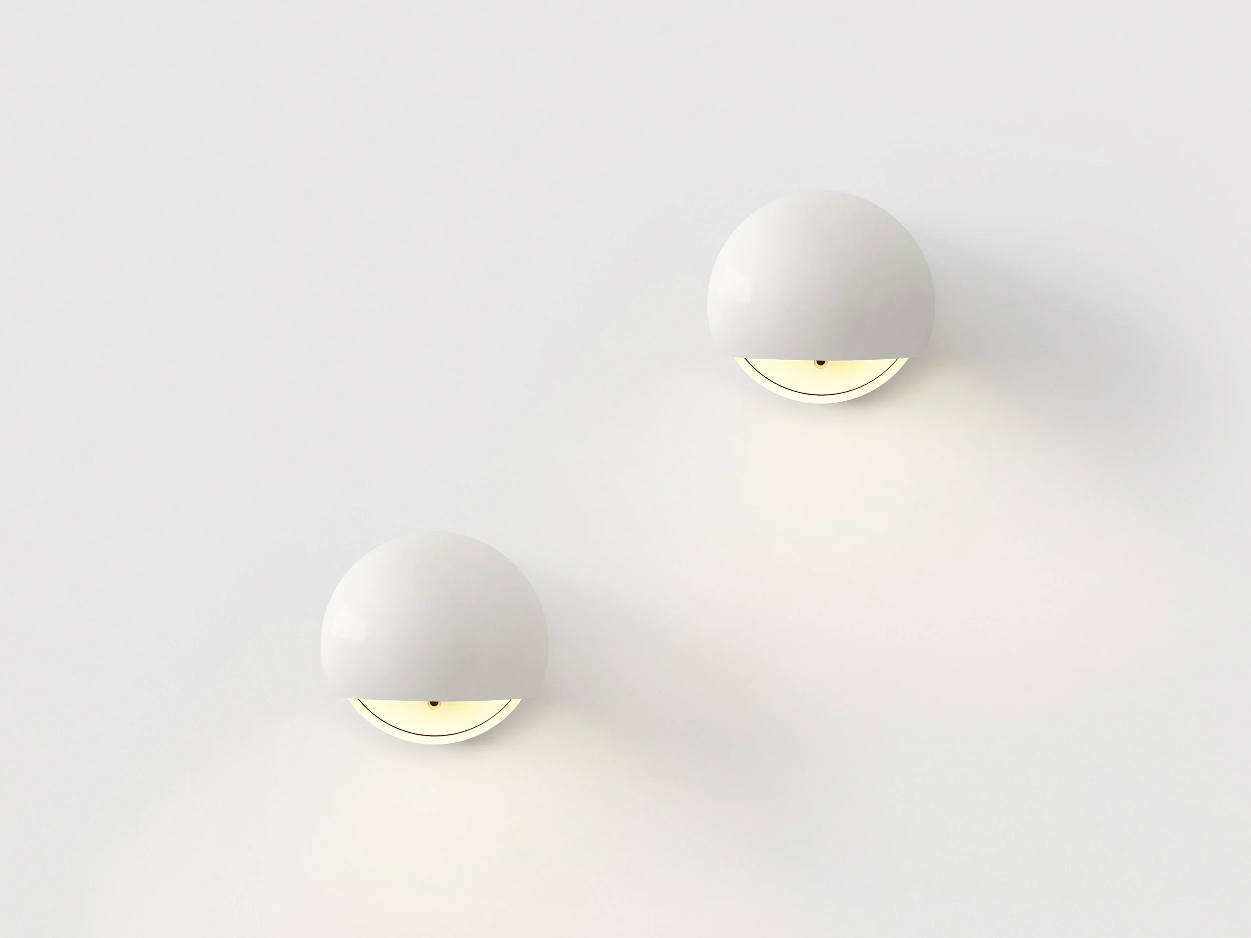Giuliana Gramigna, Bossolo Wall Lamps, Martinelli Luce 1972