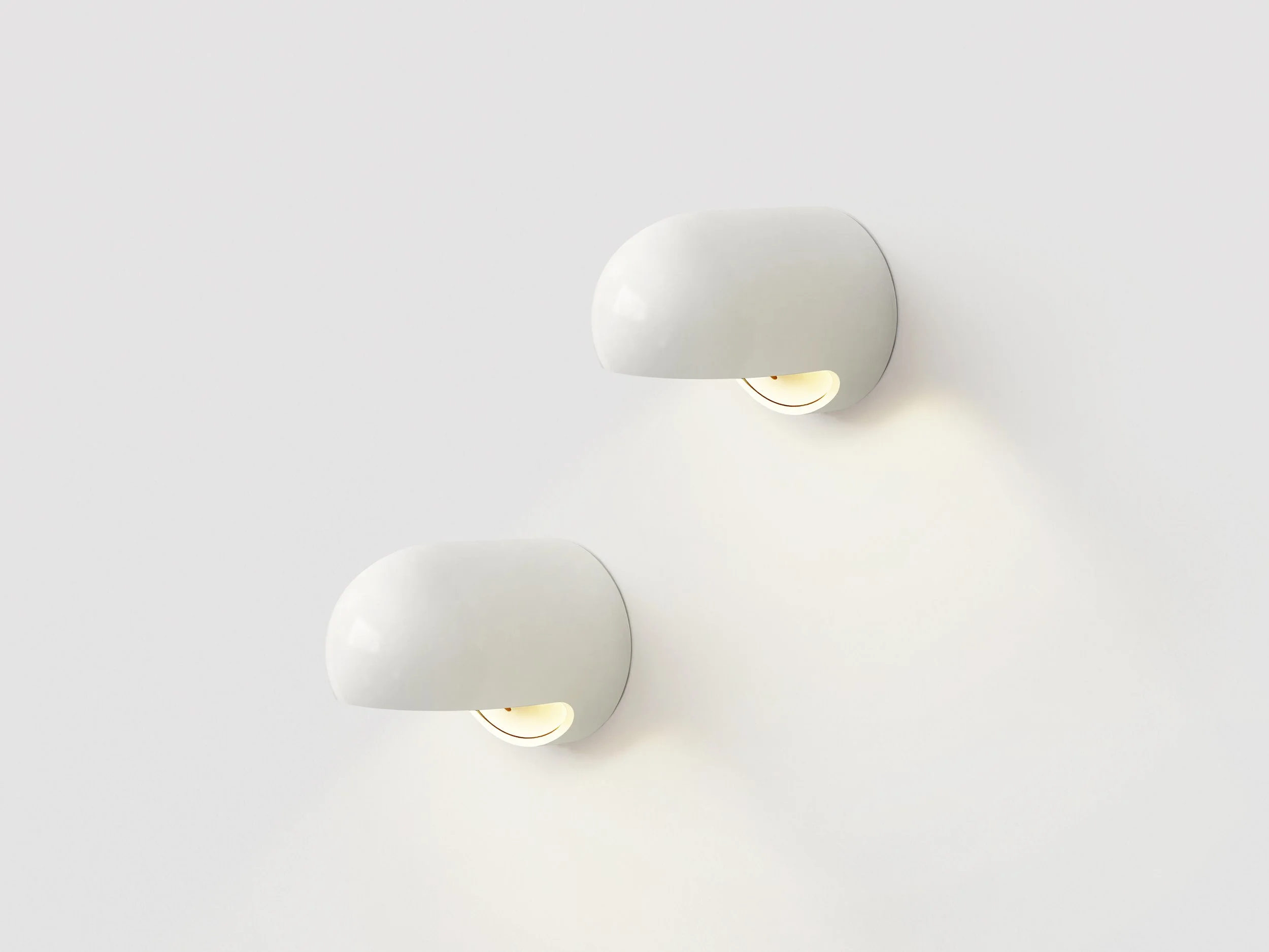 Giuliana Gramigna, Bossolo Wall Lamps, Martinelli Luce 1972