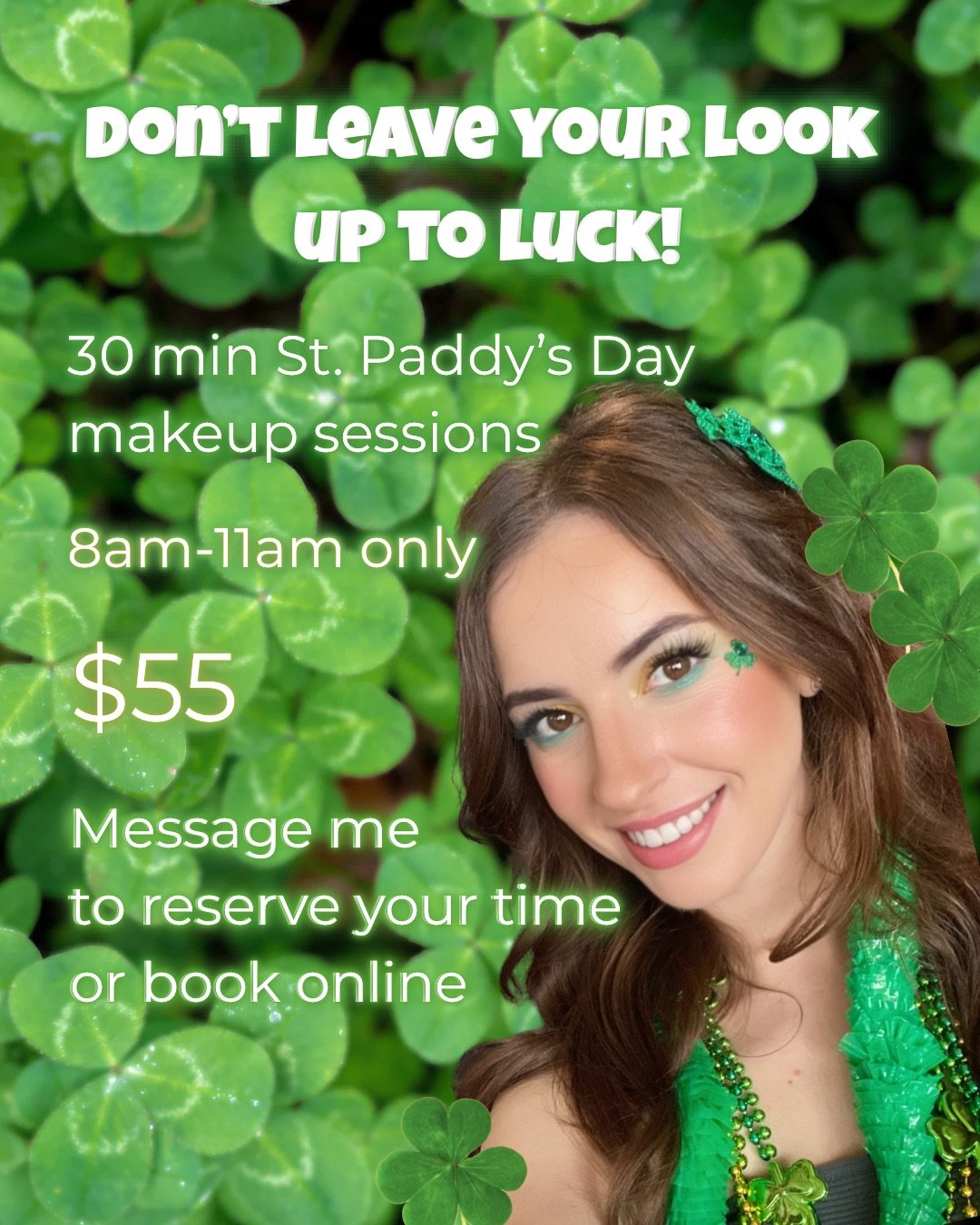 🍀 Don’t leave your look up to luck!.jpeg