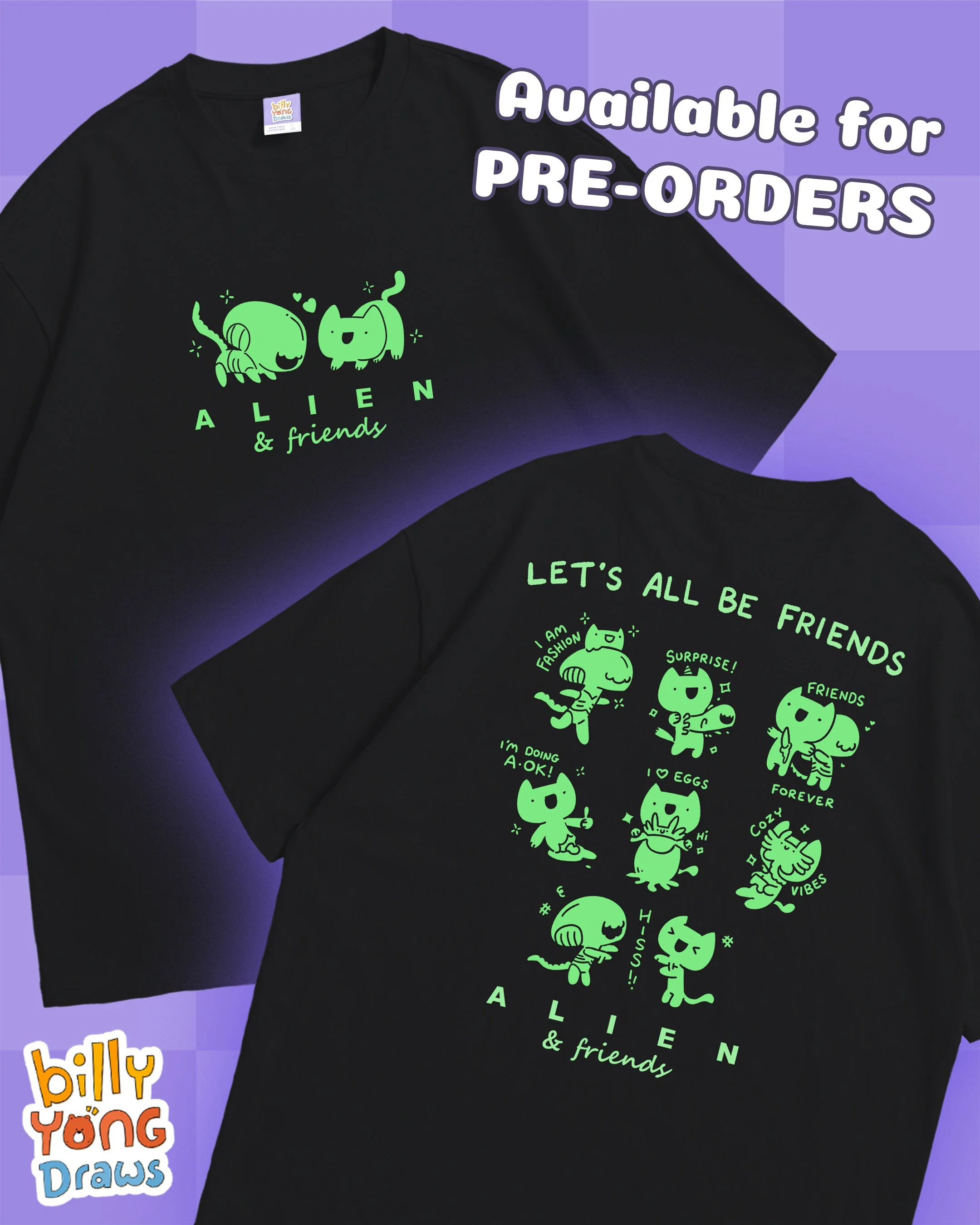Oversized Tee Alien & Friends 1.jpg