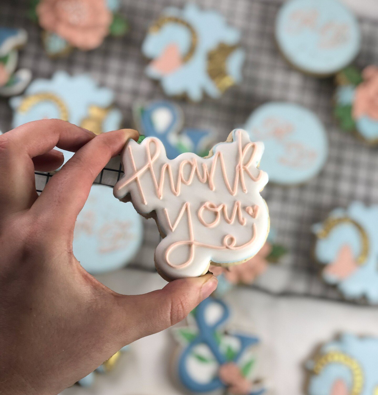 I love saying thank you with every order, I figure the oven is on - what's one more cookie huh? 

But I want to say a huge thank you to everyone who has shopped with us over the Christmas Season and for all the support this year. I know I was MIA for