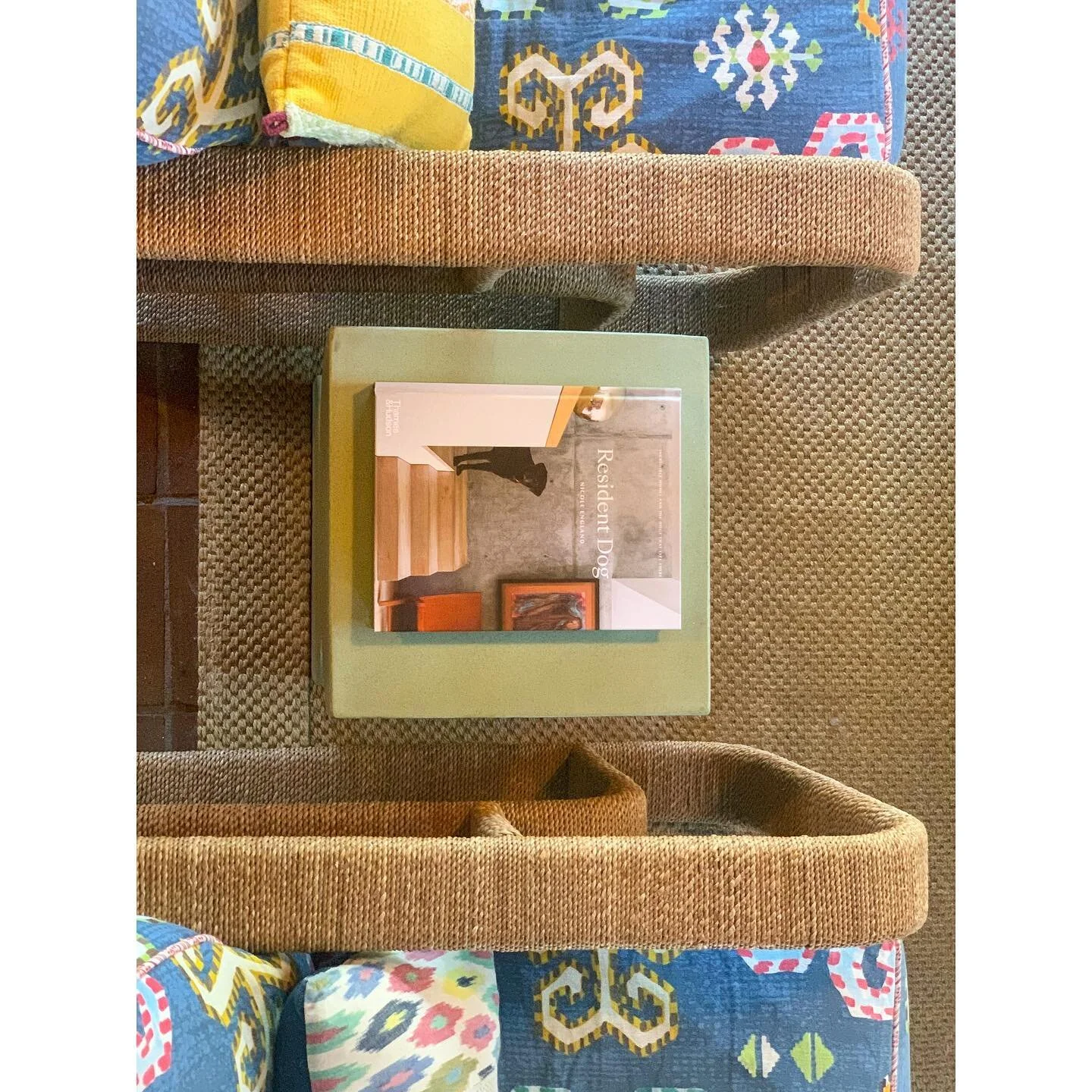 More colour and texture appreciation in our little beachside holiday shack this week. I love that it is very family and 🐕 friendly, but interesting and considered 💙