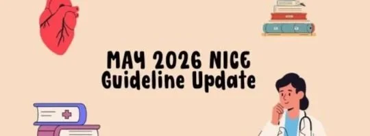 May 2026 NICE Guideline Update 