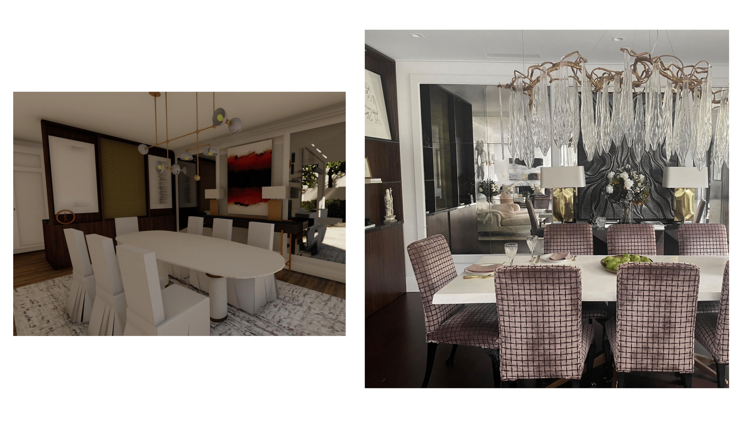 DESIGN PROCESS OF THE FORMAL DINING ROOM