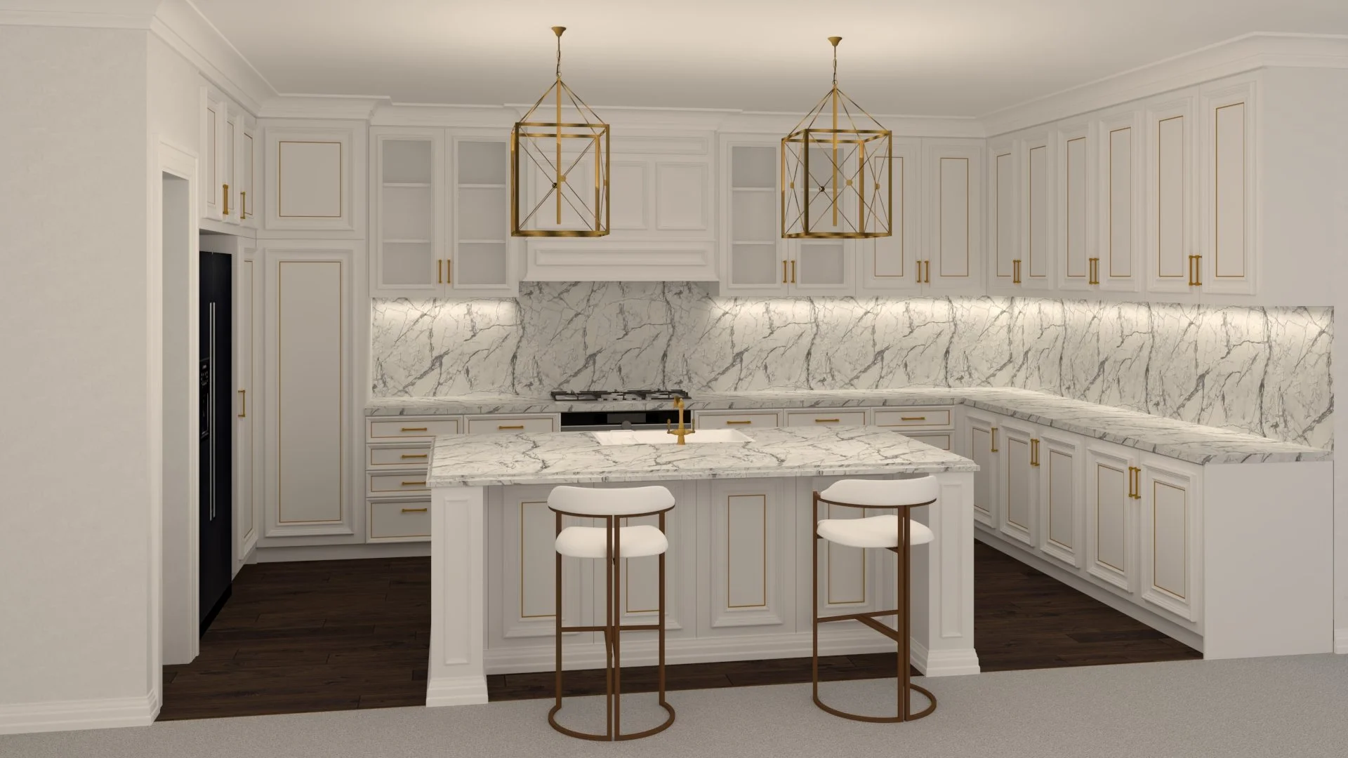 WHITE KITCHEN
