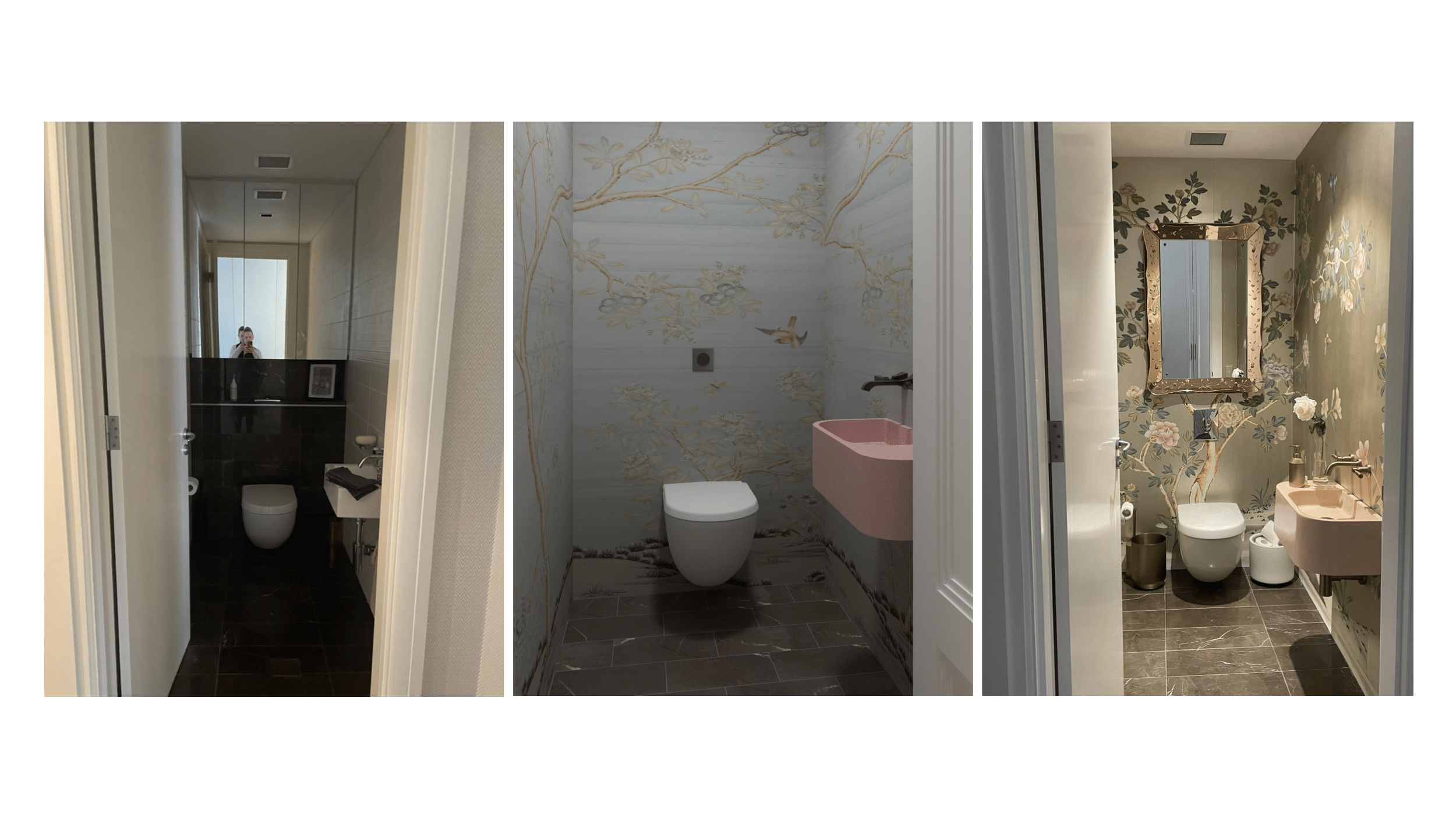 DESIGN ITERATION OF THE POWDER ROOM 