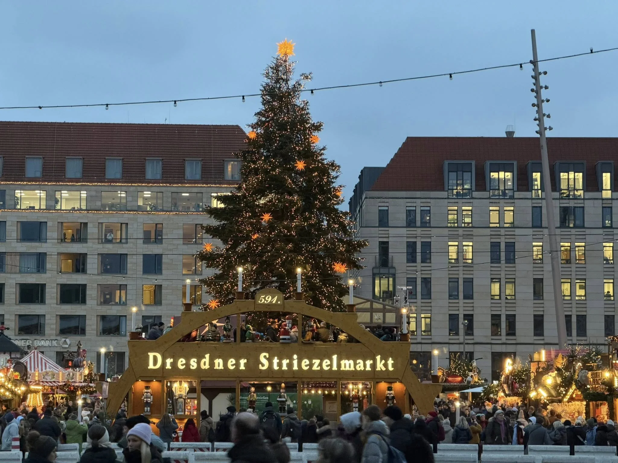 Jarmark Bożonarodzeniowy Drezno 04/12/2025