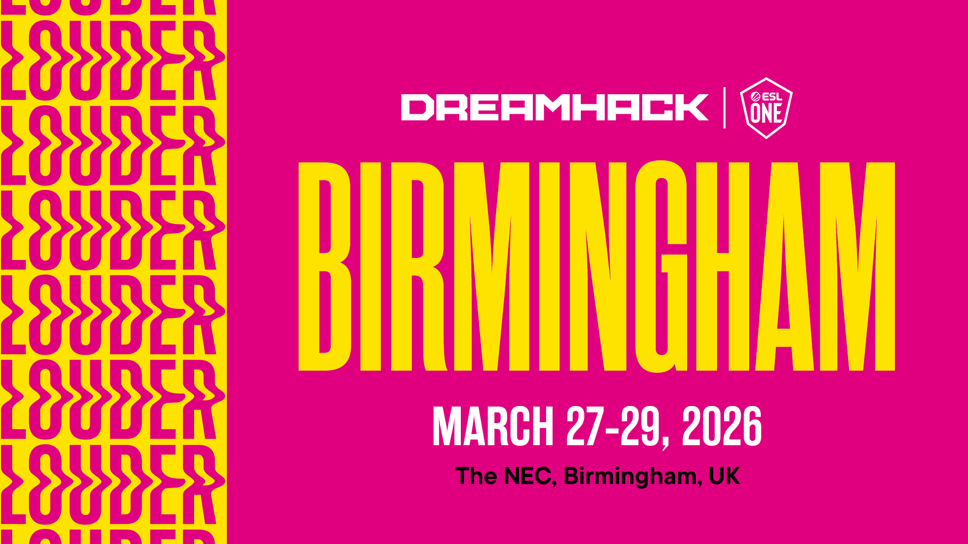 Dreamhack Birmingham 2026 - Creator Hub
