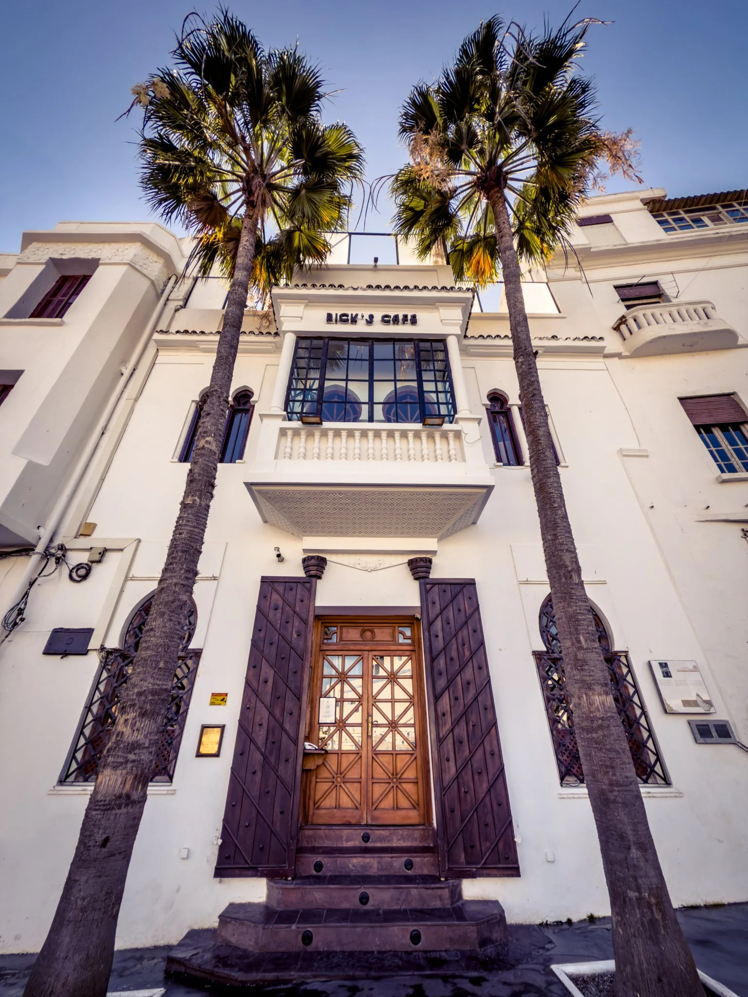 Rick's Cafe in Casablanca.