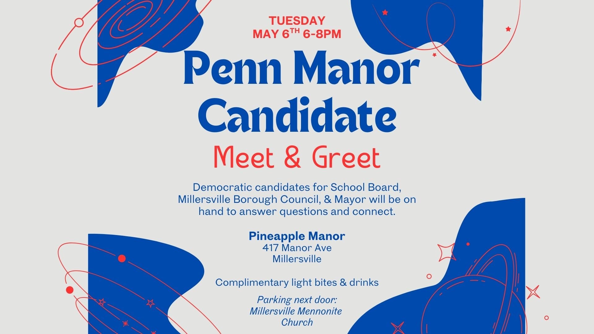 Penn Manor Candidate Meet &amp; Greet