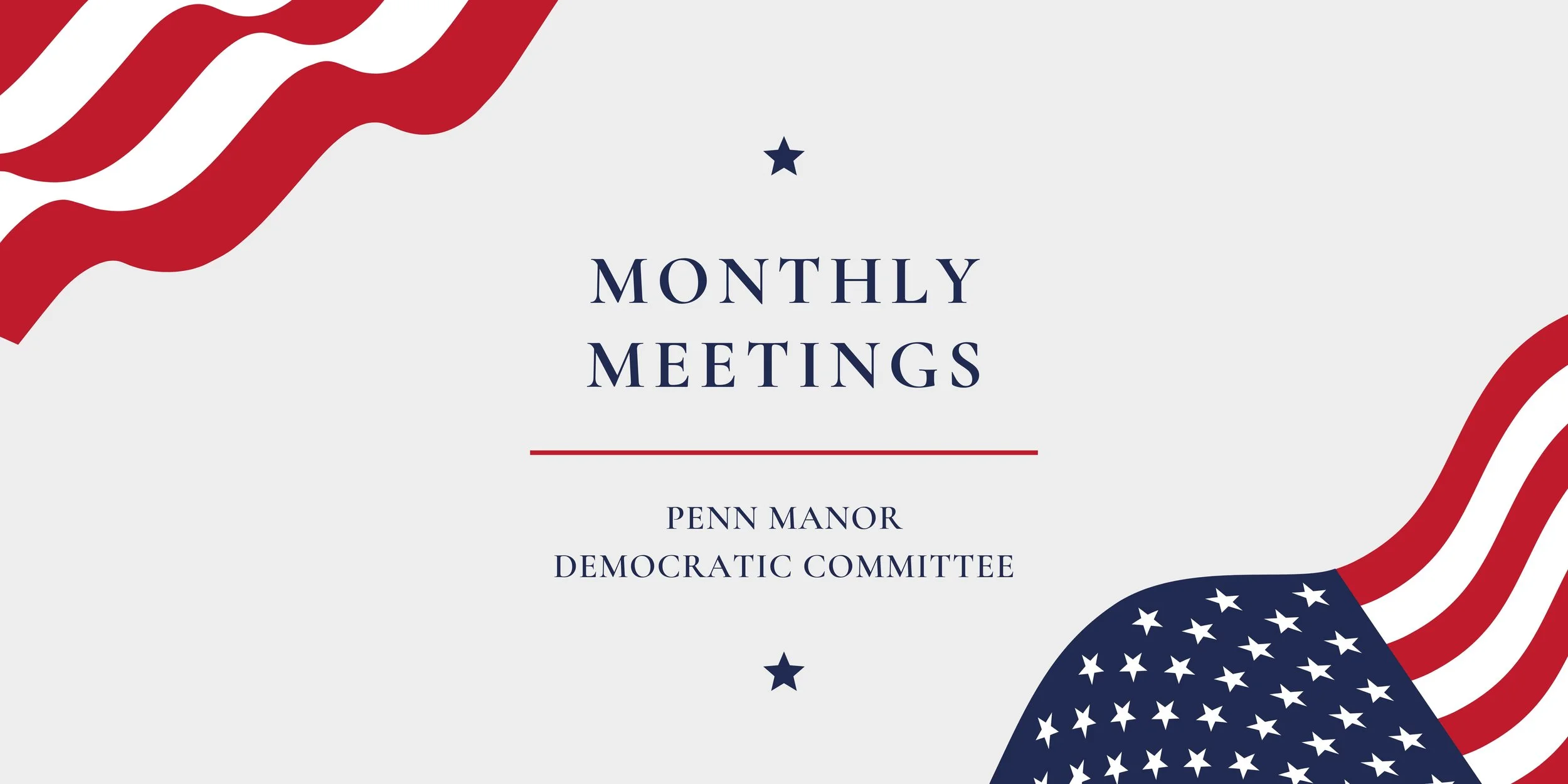 Penn Manor Democratic Committee Meeting