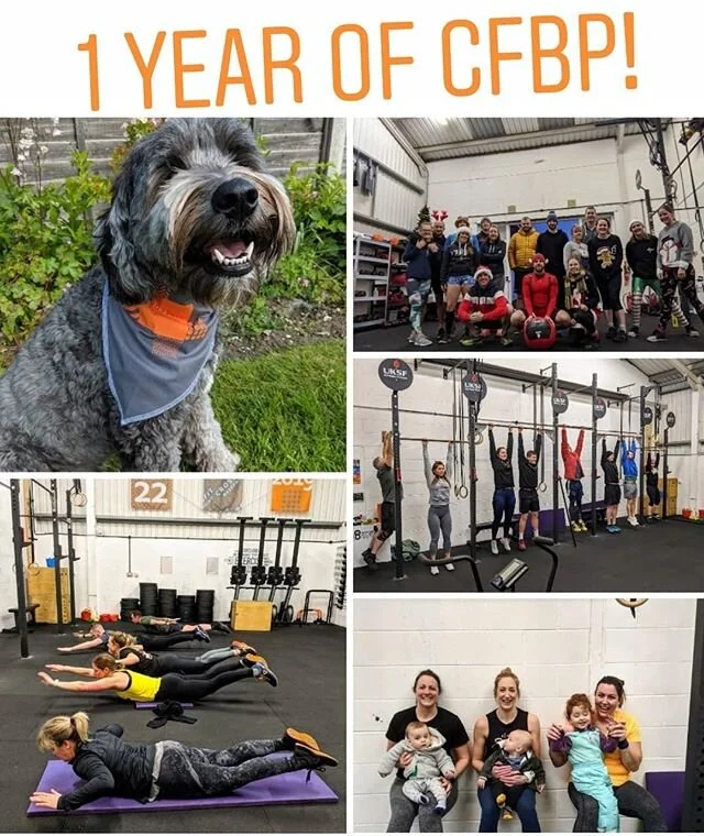 CrossFit Basepoint is 1! 🥳 
Huge thank you to all the continuous support especially through these uncertain times. 
Coaches Alec and Holly are celebrating with 1000 birthday burpees between them live on Facebook at 10am. All welcome to join in! 💪
.