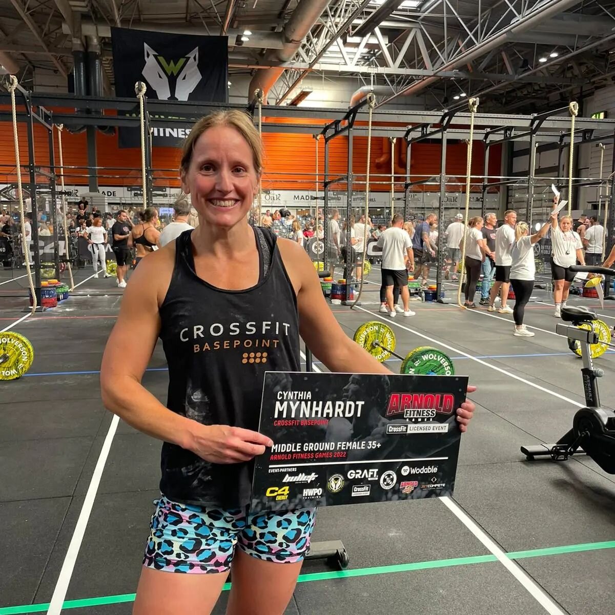 HUGE congratulations to Cynthia for her 2nd place finish at the Arnold Fitness Games 💪 what an amazing human! 🥳 Now for her second day in a row off to Double Impact to compete again. 

#arnoldfitnessgames2022