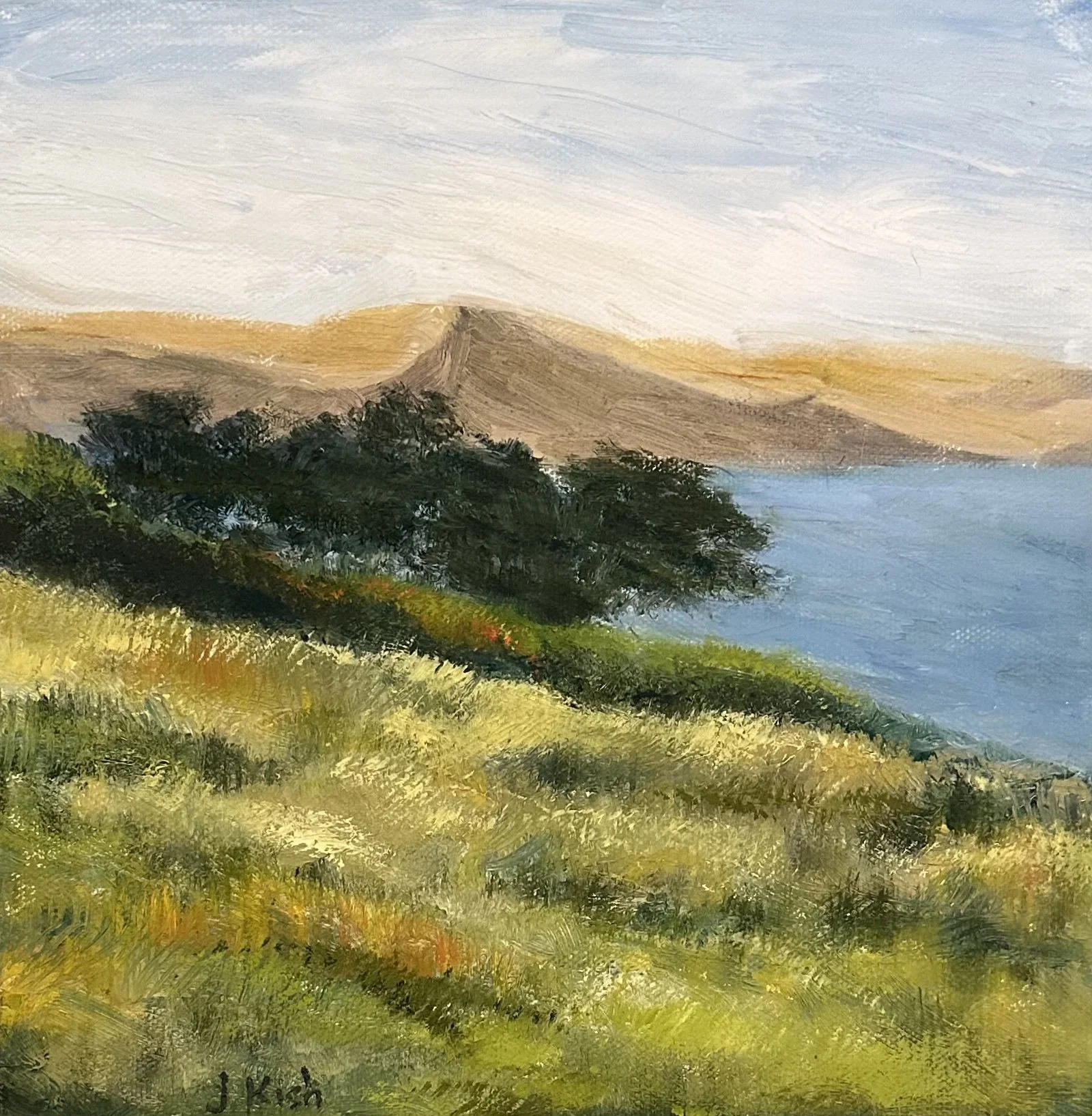 By the Sea - 12" x 12"