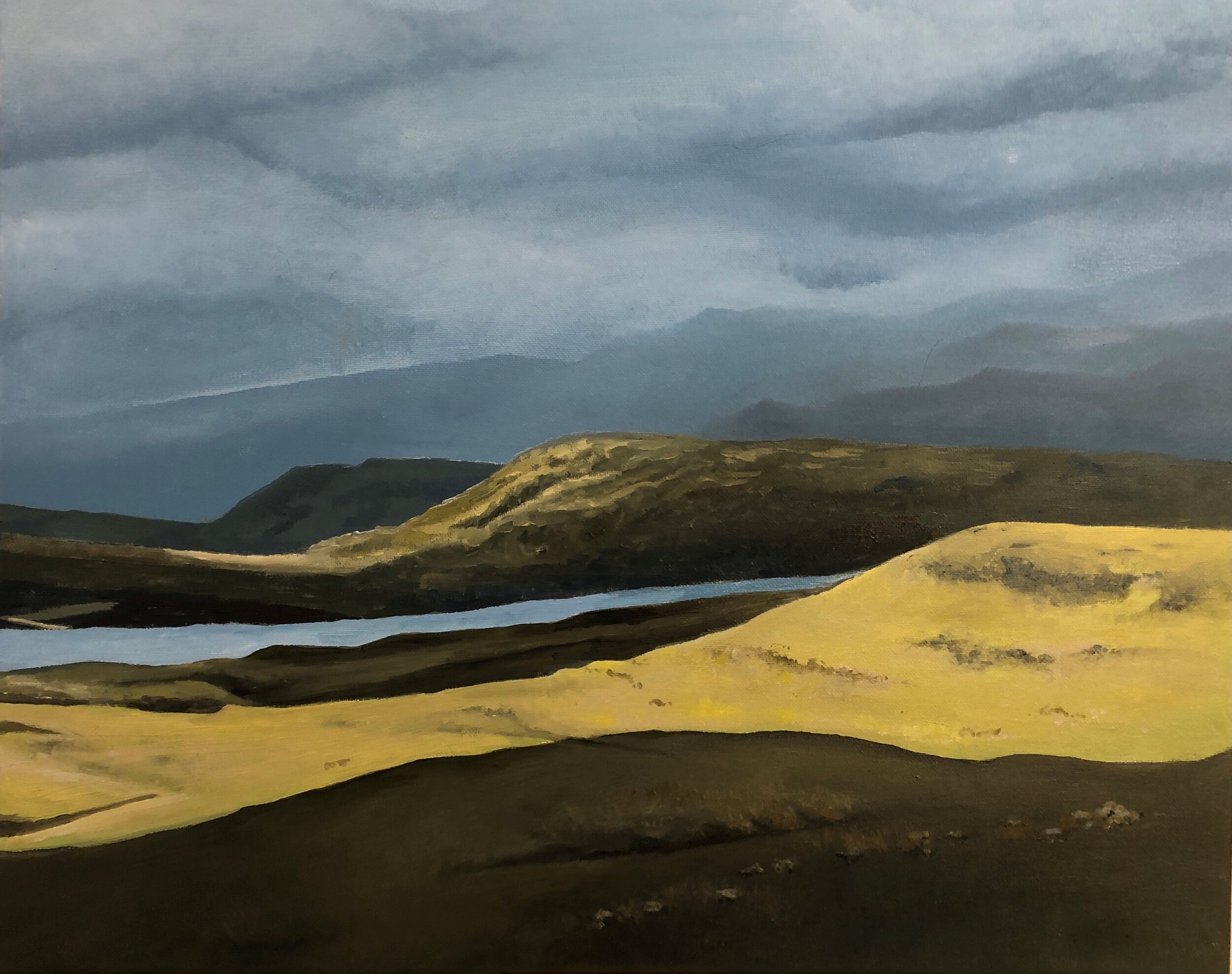 Cloud Shadow, 16" x 20", oil on canvas SOLD
