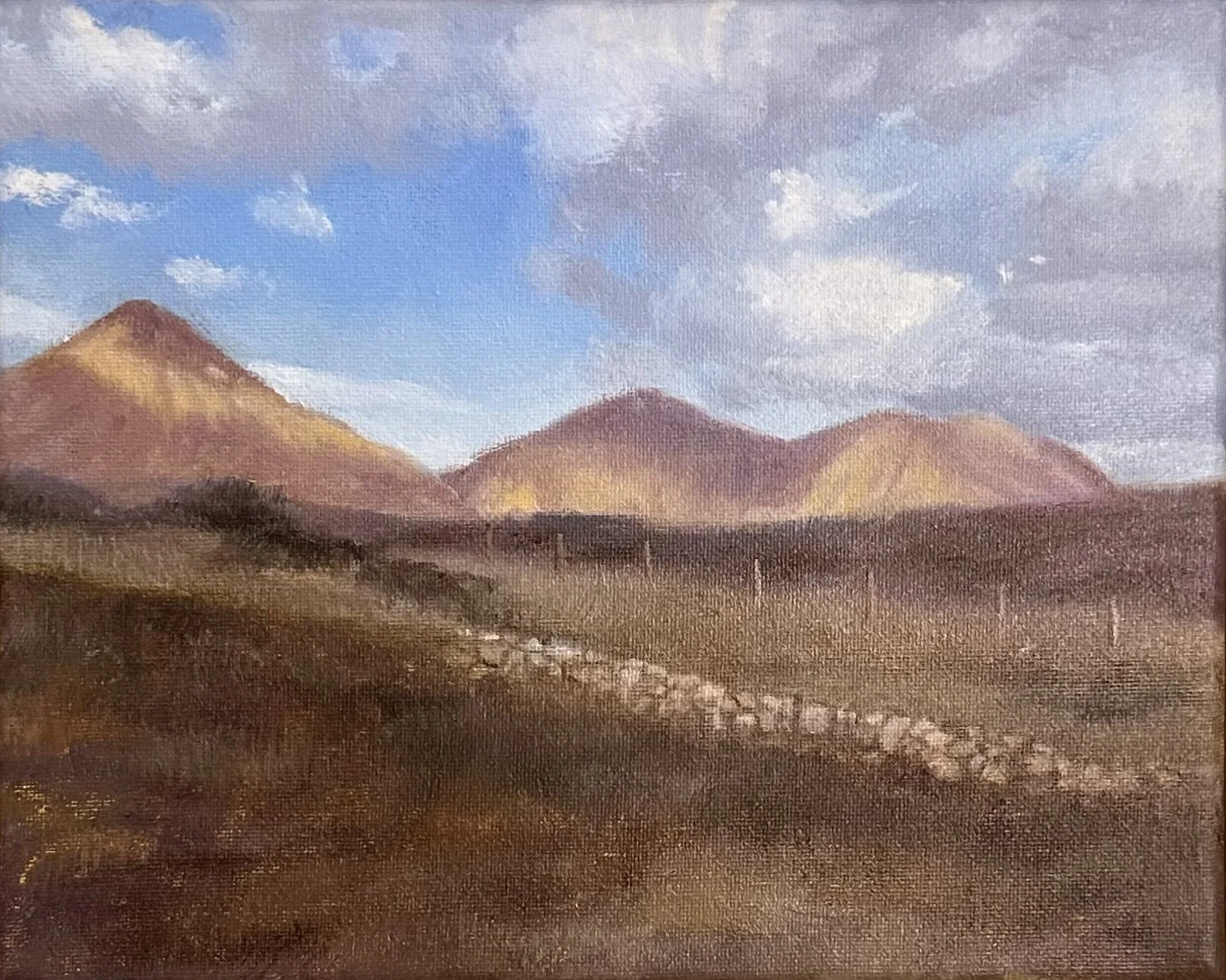 Three Hills - 8" x 10"