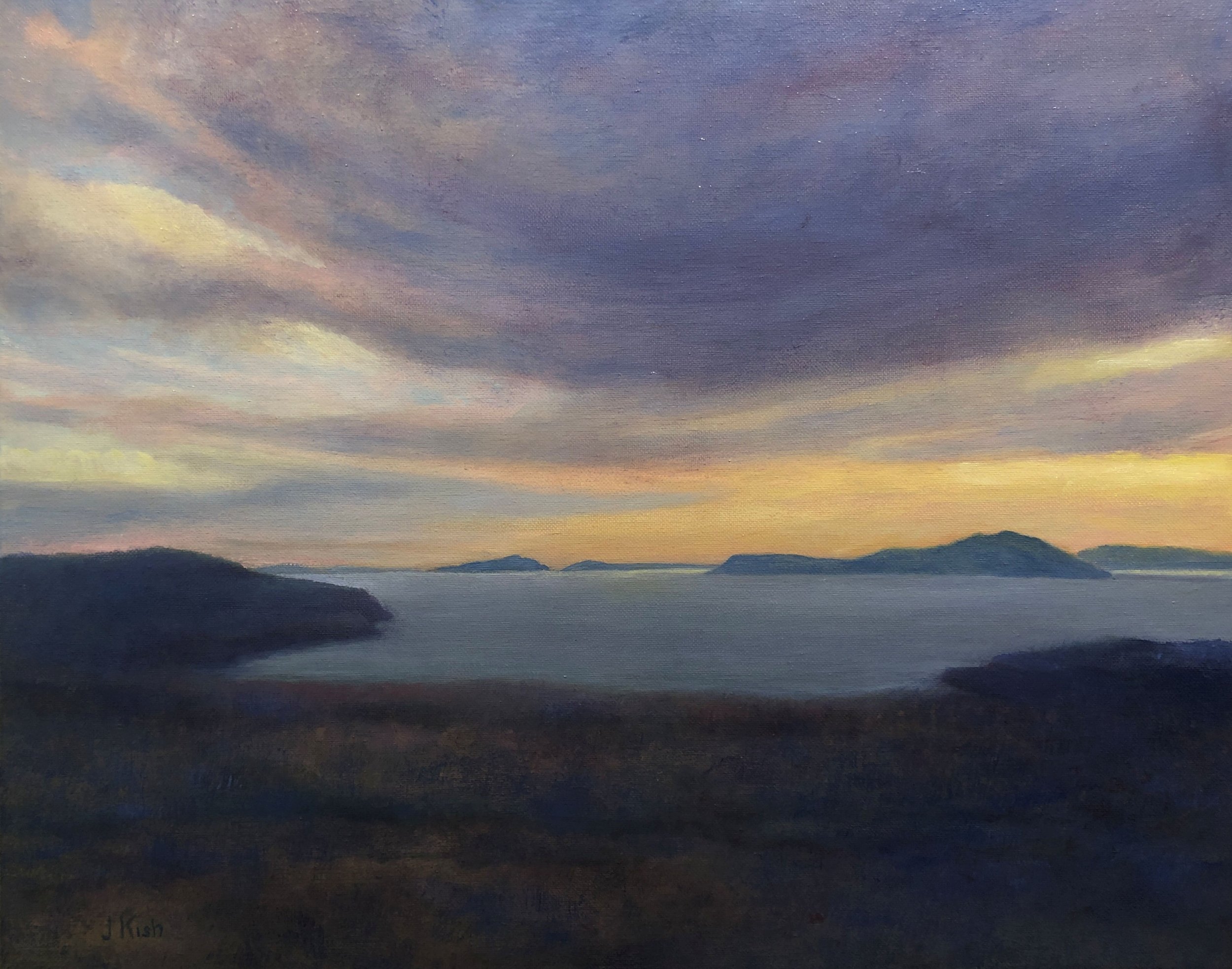 Fading Light, 16 x 20, oil on canvas SOLD