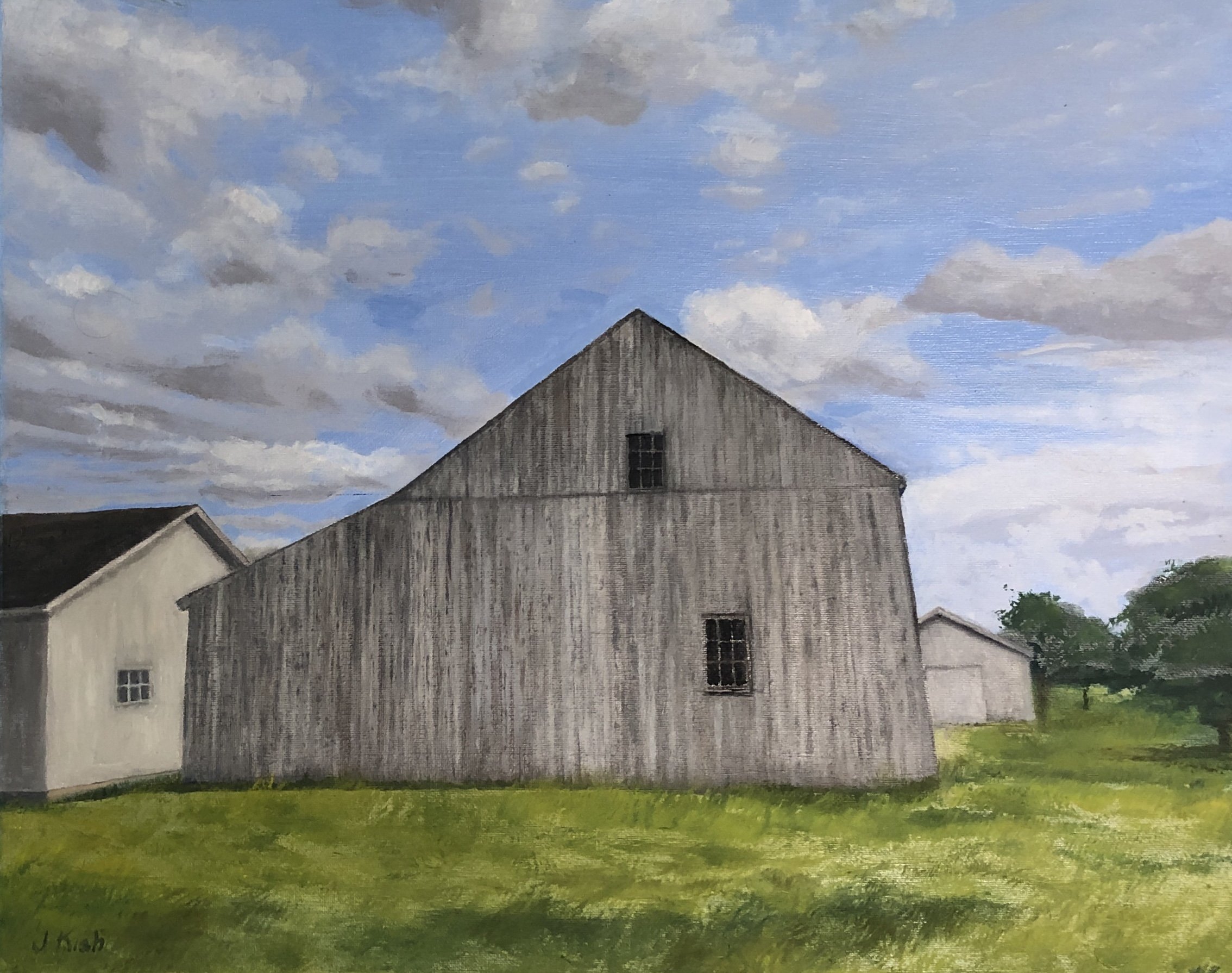 Weathered, 16 x 20, oil on canvas