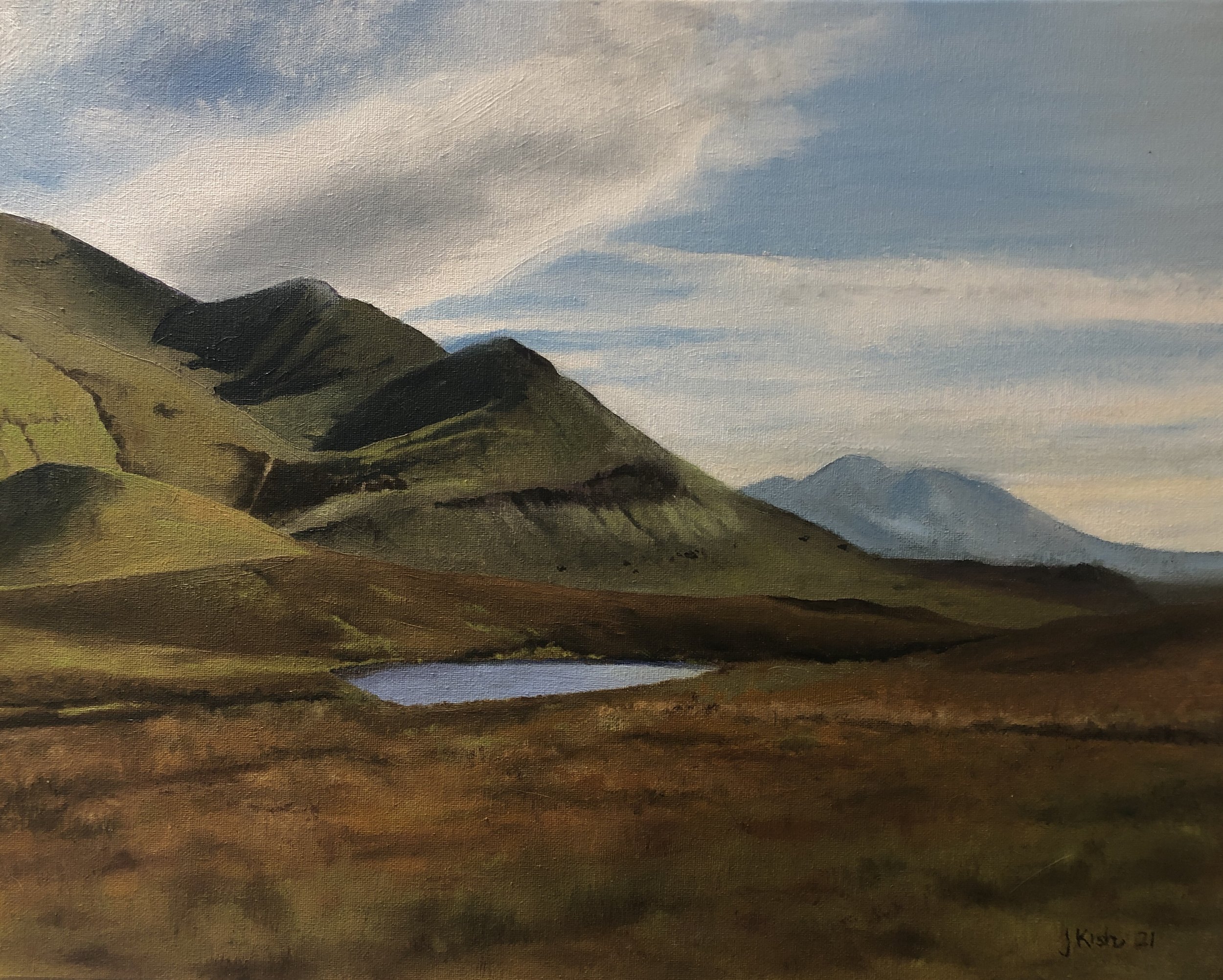 Small Pond, 16" x 20", oil on canvas SOLD
