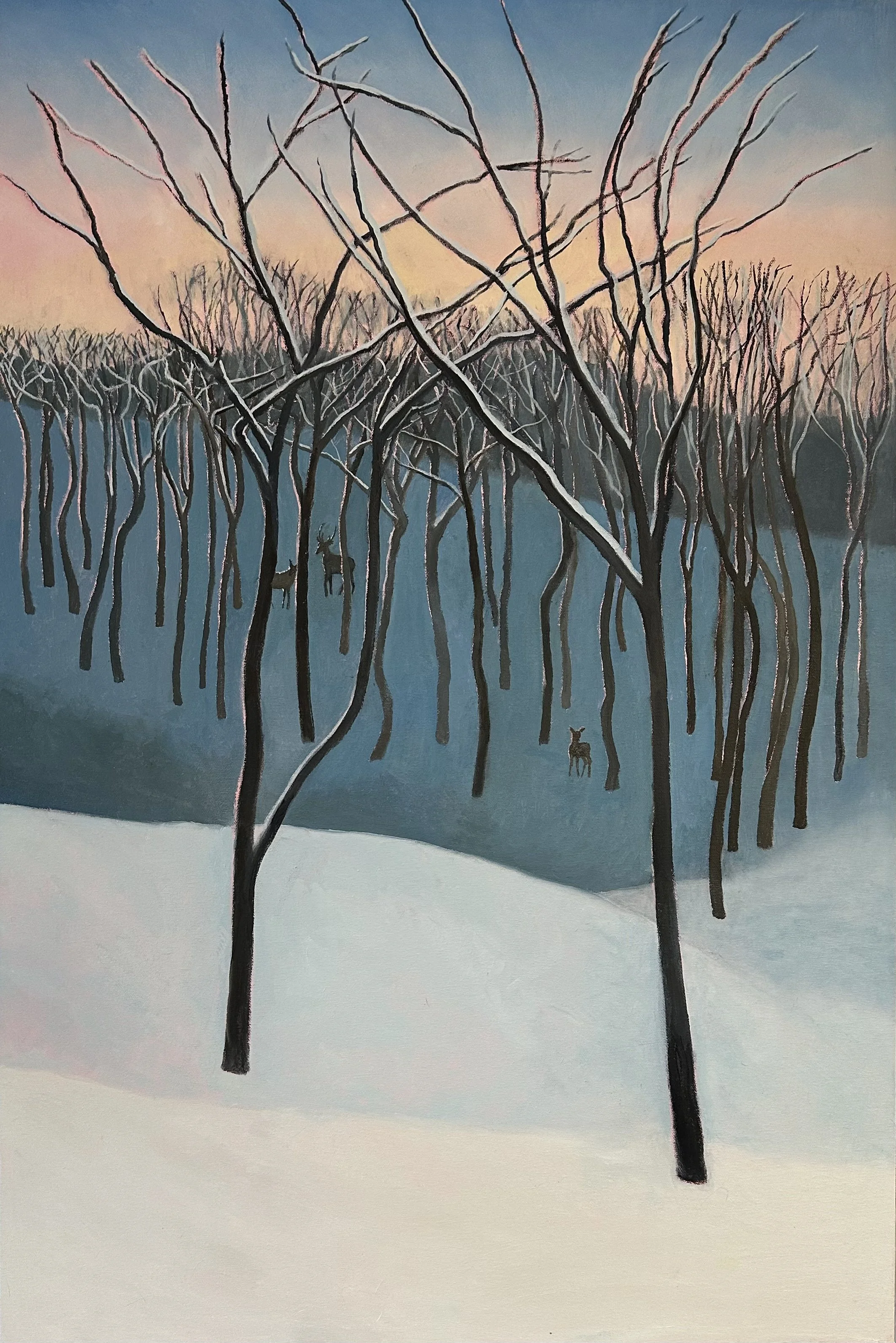 Winter Woods I - 36” x 24 ×1”
