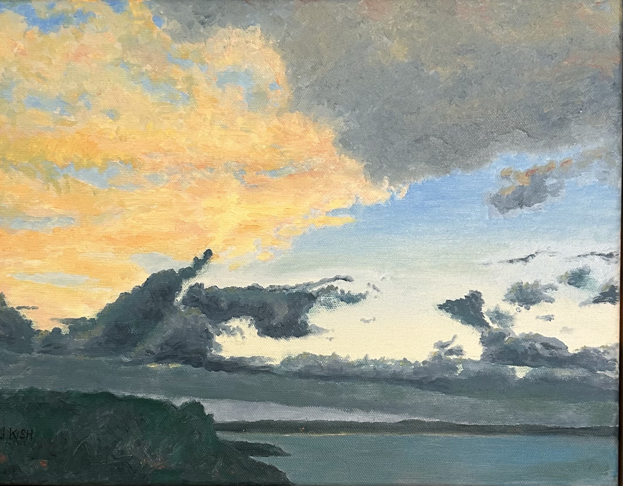 Cloud Drama,    11" x 14"