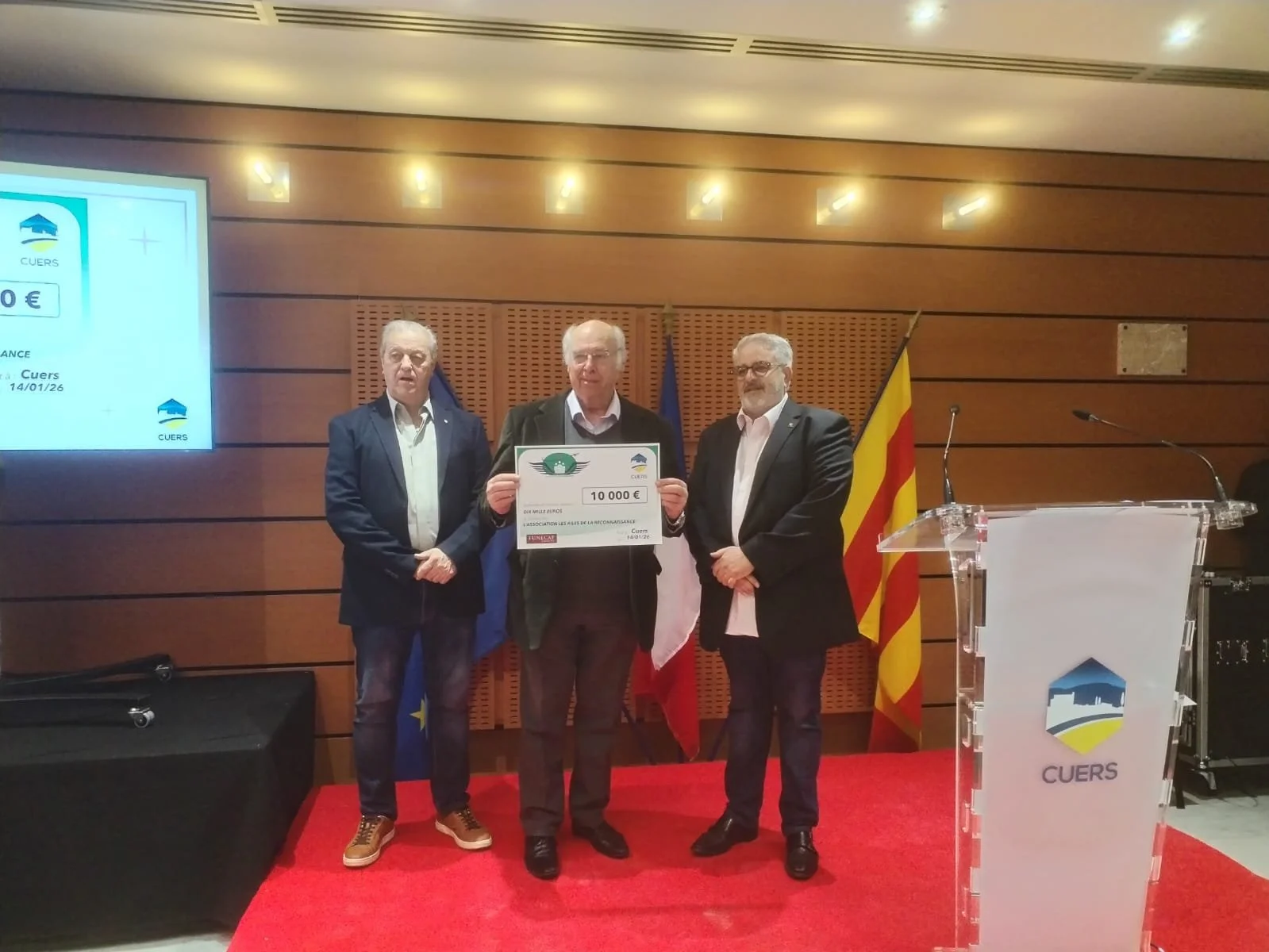 Cérémonie des vœux 2026 à la Mairie de CUERS