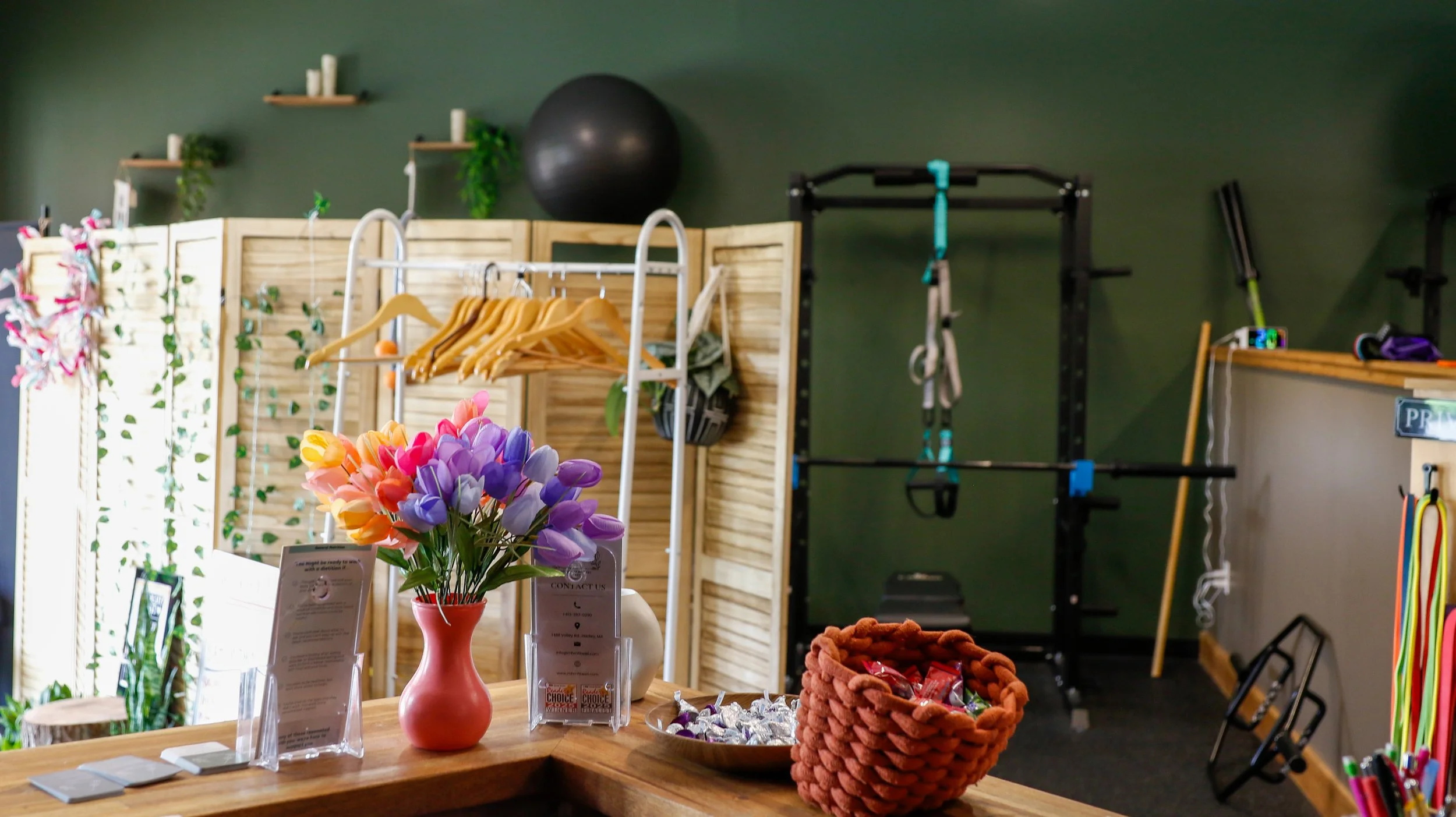 The front desk of My Health Matters