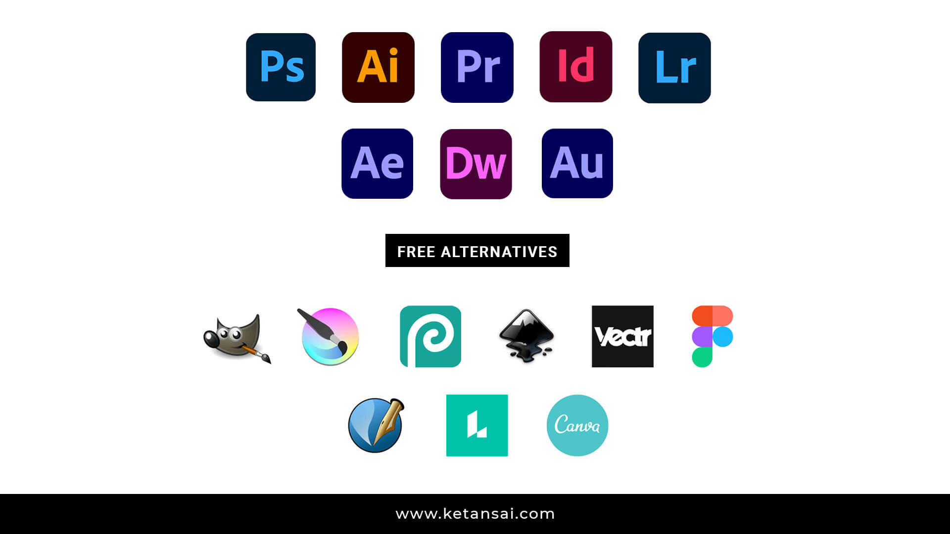alternatives to adobe suite alternatives to adobe suite