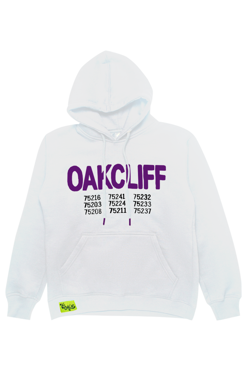 White and Purple Hoodie