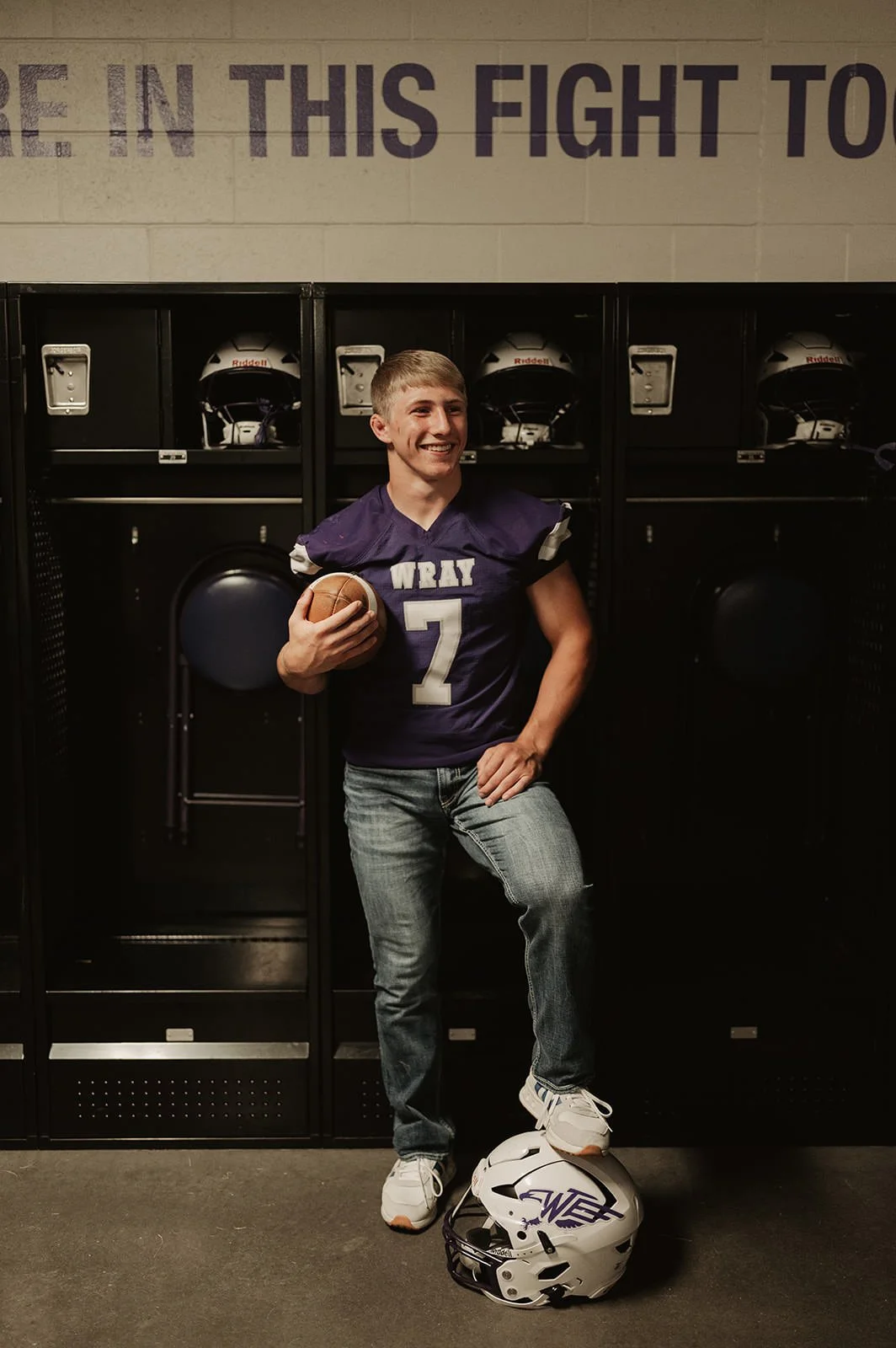 guys sports senior portraits