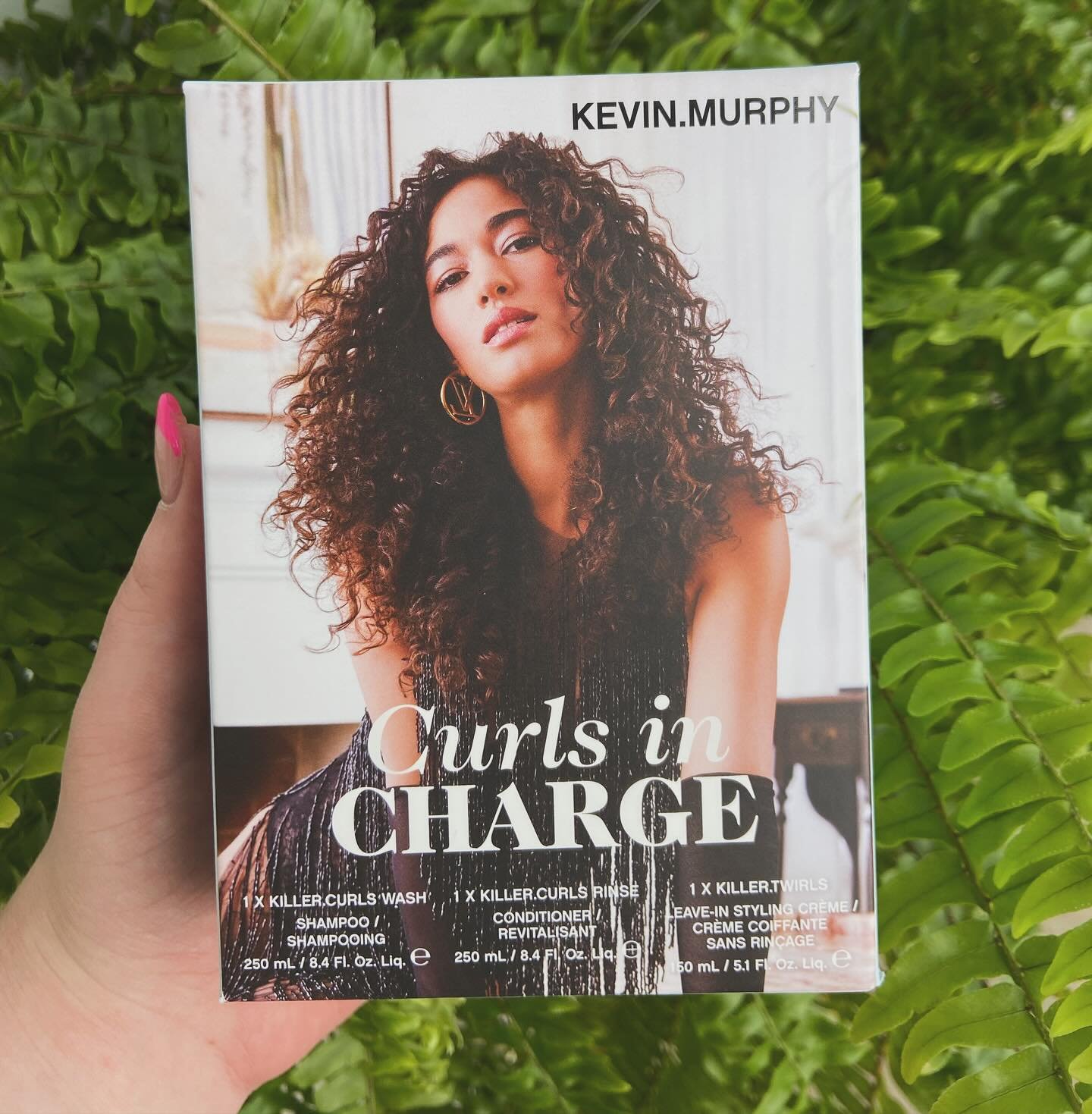 ᴄᴜʀʟꜱ ɪɴ ᴄʜᴀʀɢᴇ ➰
Introducing Kevin Murphy&rsquo;s new bundle box with full size Killer.Curls Wash, Killer.Curls Rinse, and Killer.Twirls. 
This bundle is the perfect combo of products designed to help take charge of your beautiful curls. With the bu