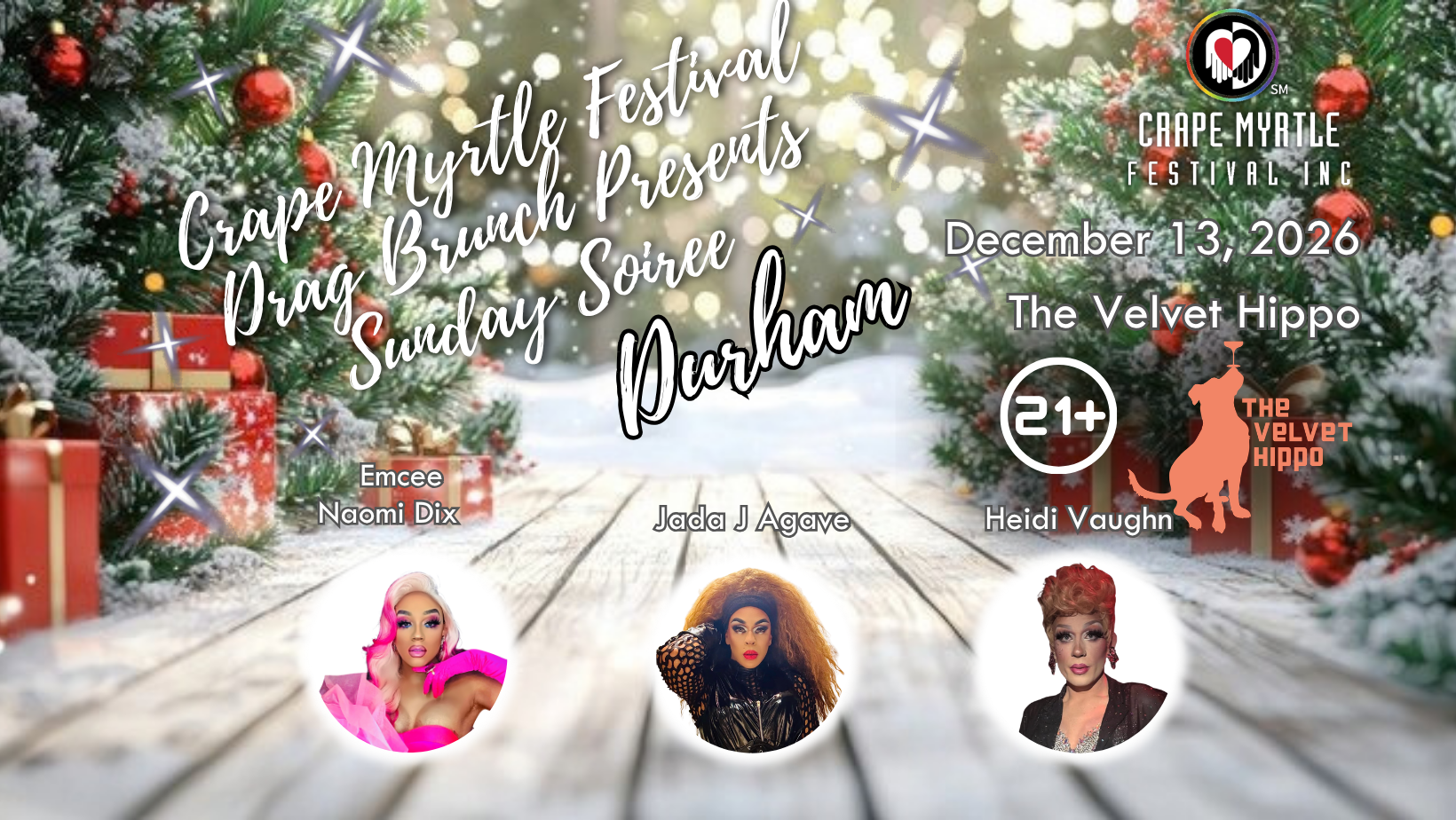 Drag Brunch Sunday Soiree - Durham