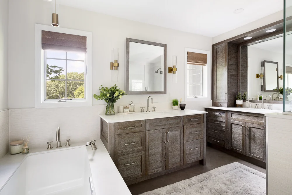 White Plains Master Bath Gut Renovation — HHS Interior Design Associates