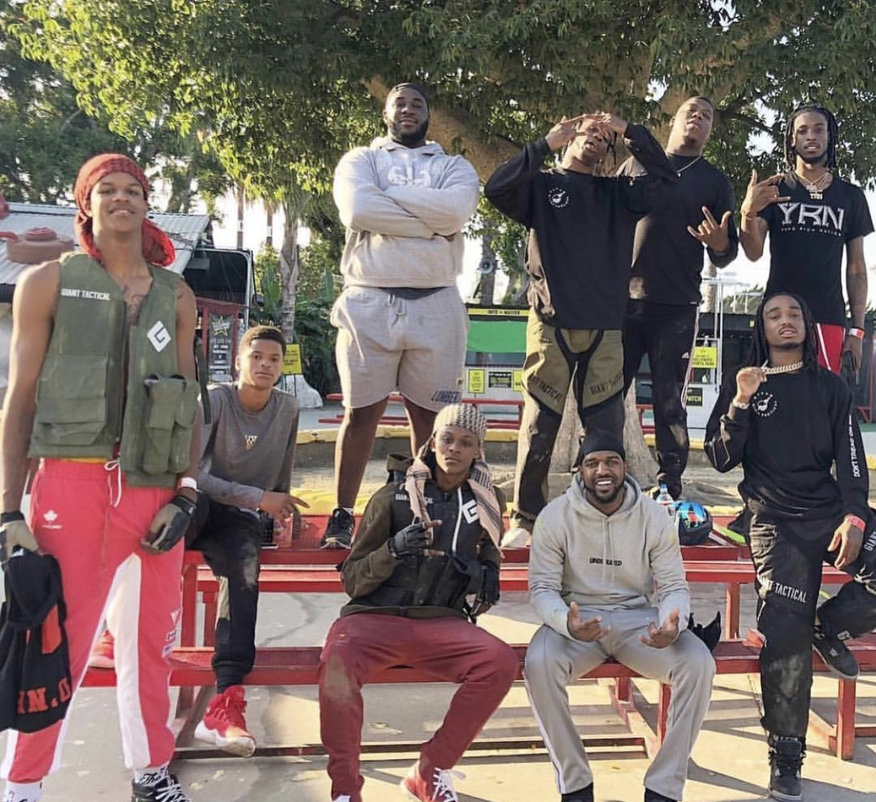 The O'neal Family & Travis Scott