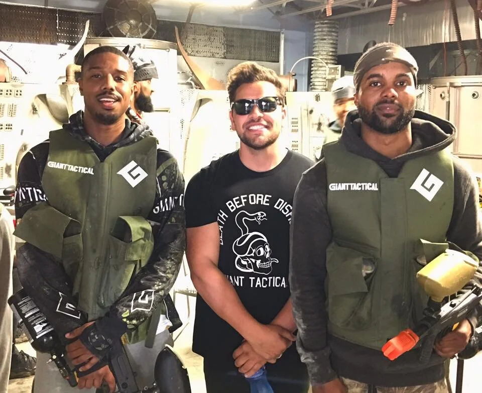 Michael B. Jordan & Steelo Brim