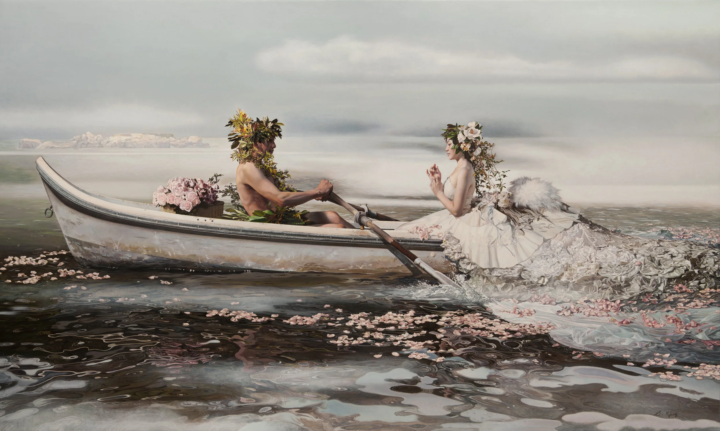 溯濟流光 M100=1620x970mm畫板油畫 2008-2012.jpg