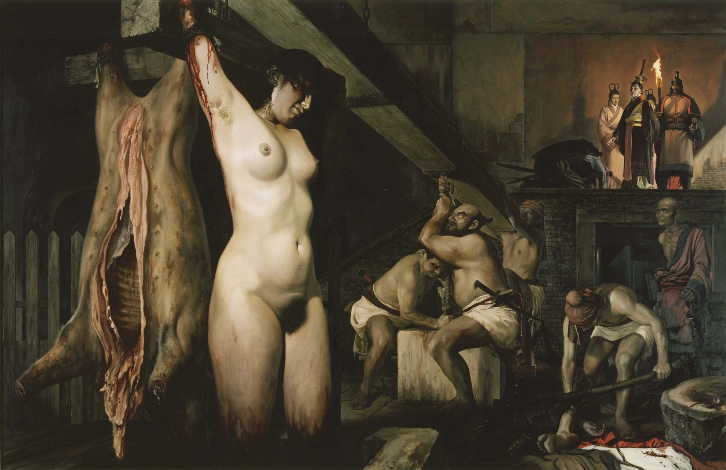 後宮嫉恨 3333x2182mm 麻布油畫1993-94.JPG