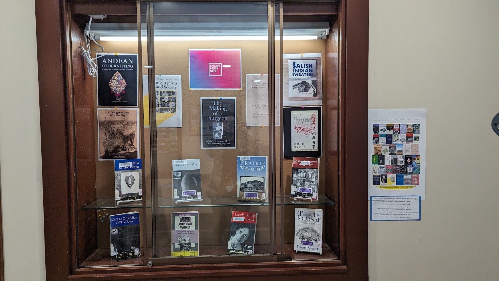 For Design Week, we highlighted the career of a local library patron.