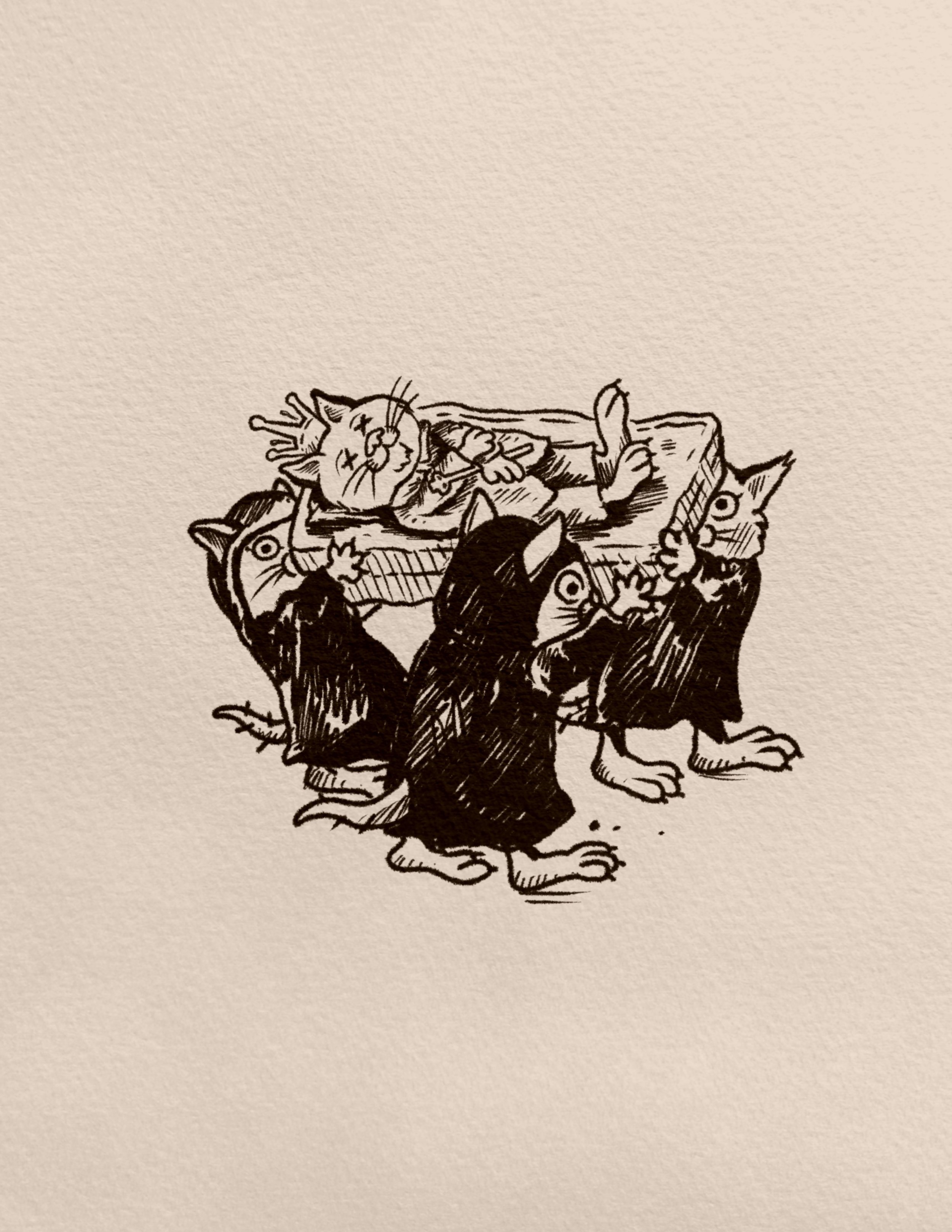 Busy Busy Funeral Procession