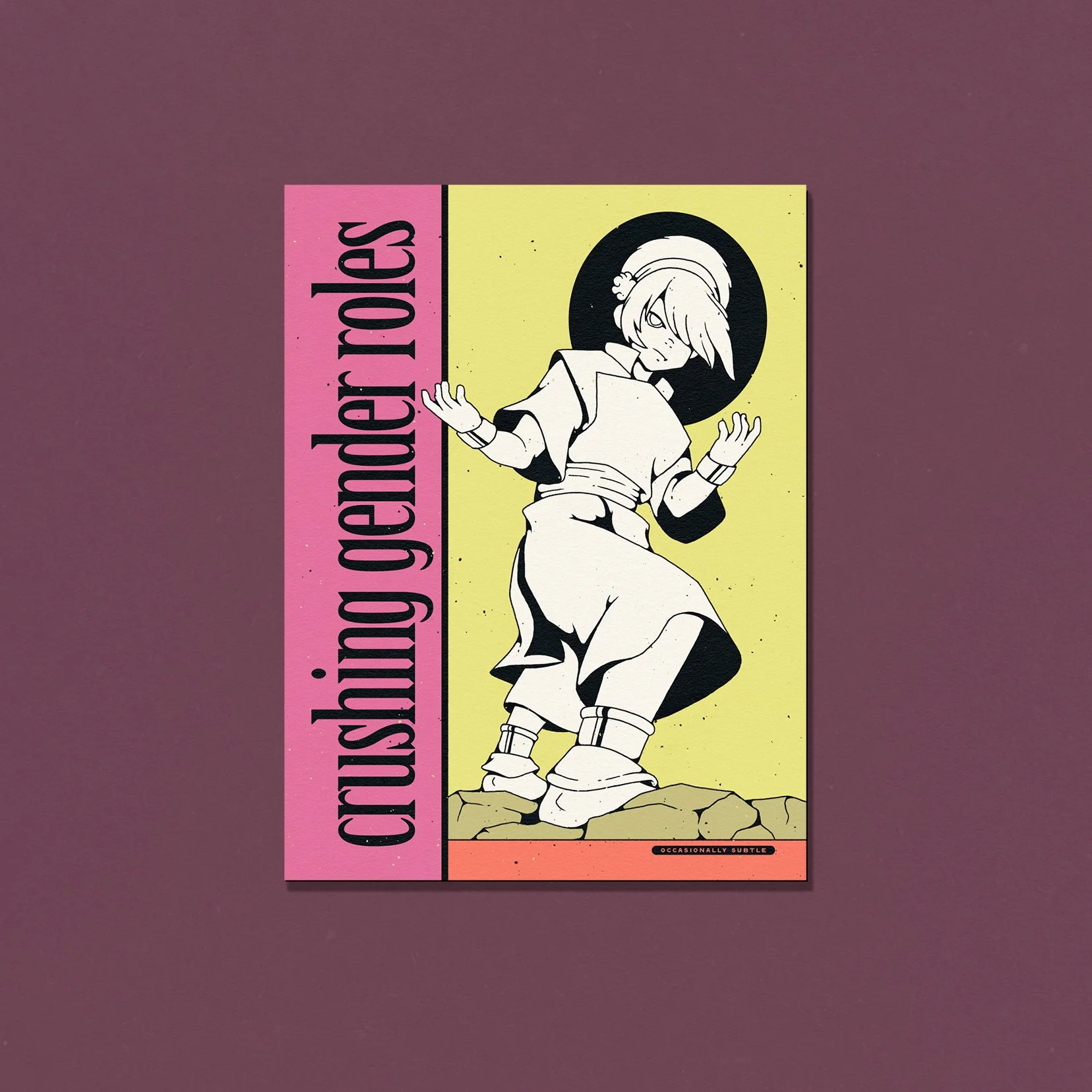 crushing ~ 3x4 glossy decorative magnet