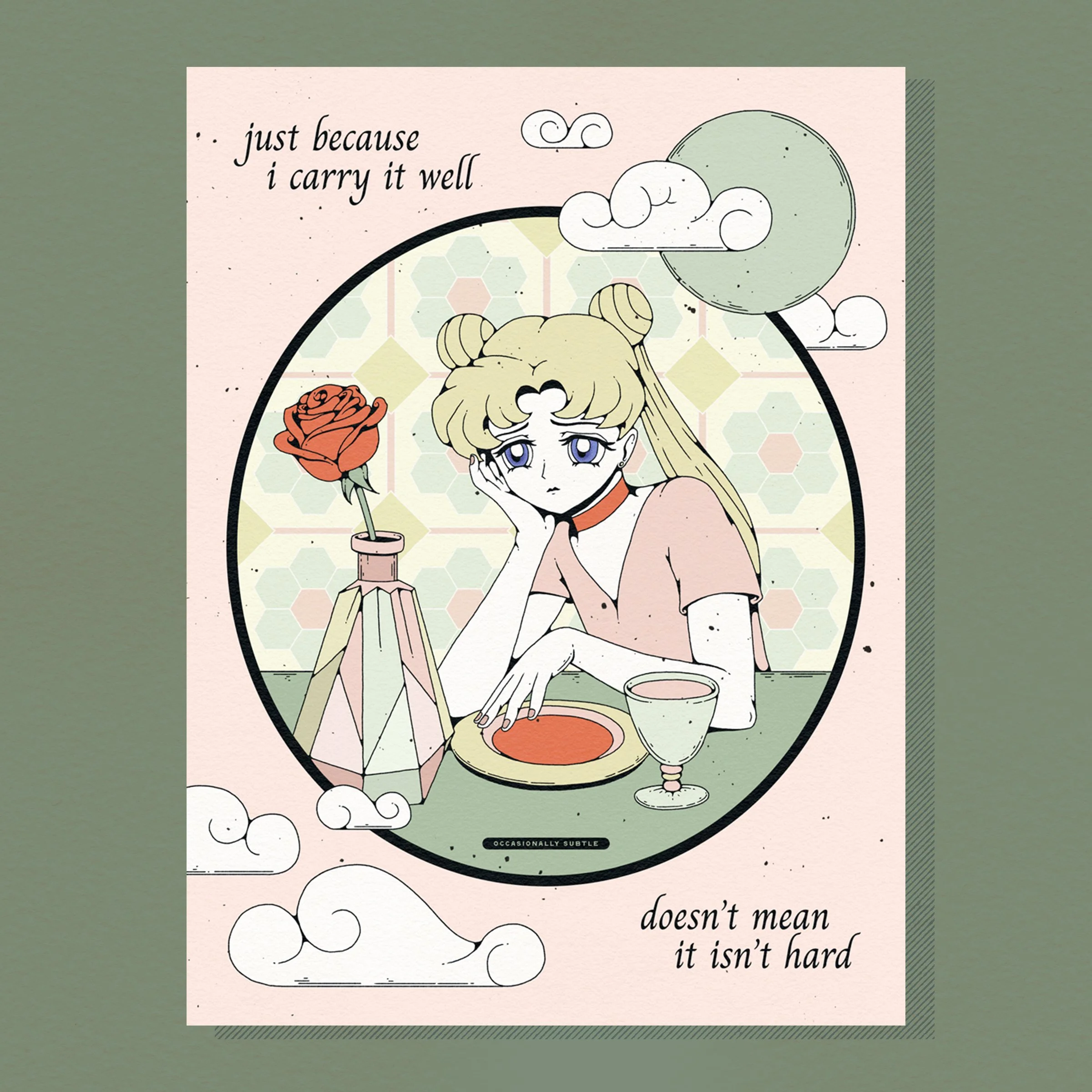 just because ~ 12"x 16" matte print